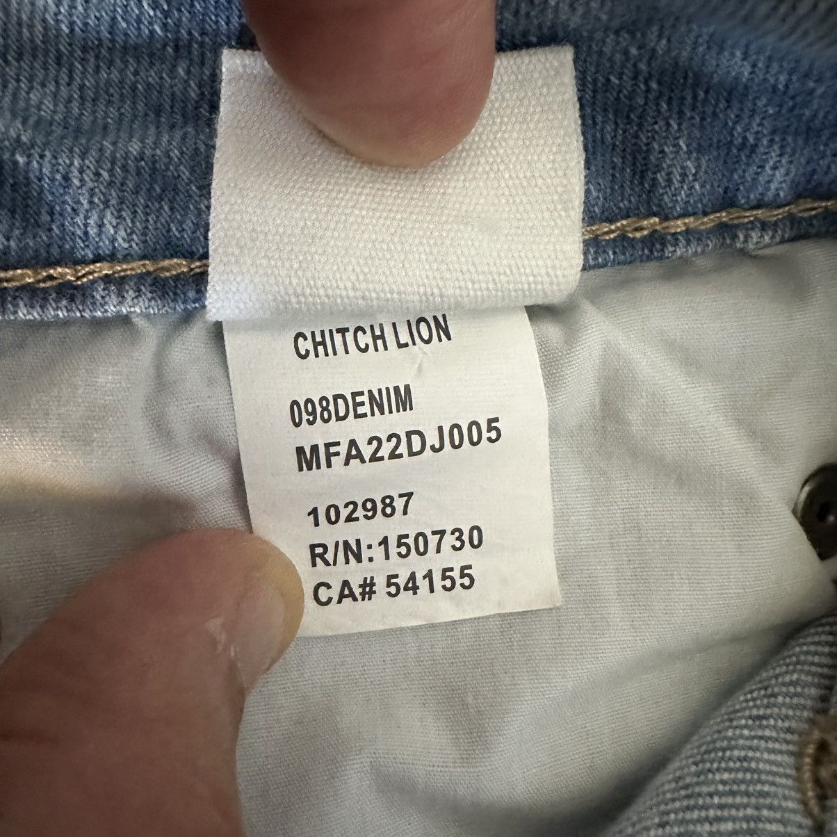 Ksubi Ksubi Chitch Lion Light Blue Denim Jeans Size 34 NEW Size US 34 / EU 50 - 7 Thumbnail
