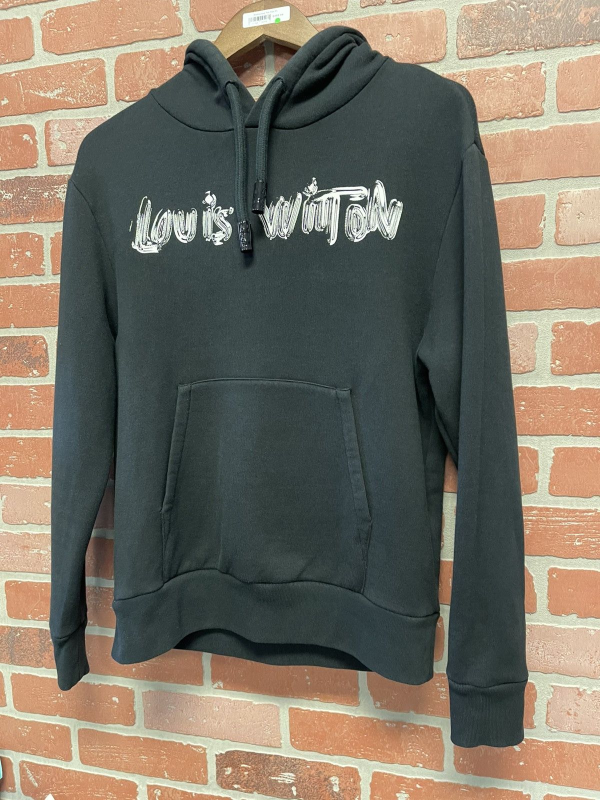 Louis Vuitton Size XS - Louis Vuitton Graphic Hoodie Black SS22 “1A9SVP” Size US XS / EU 42 / 0 - 3 Thumbnail