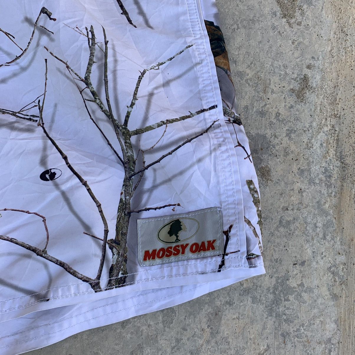 Vintage Mossy Oak Snow Camo White camouflage Short Pant Real Tree Size US 34 / EU 50 - 3 Thumbnail
