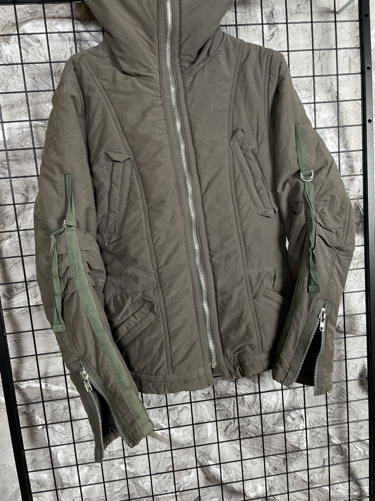 Junya Watanabe VNTG Y2K Fur Bandage Jacket DG LGB GOA Archive Japanese Vibe Size US S / EU 44-46 / 1 - 4 Thumbnail