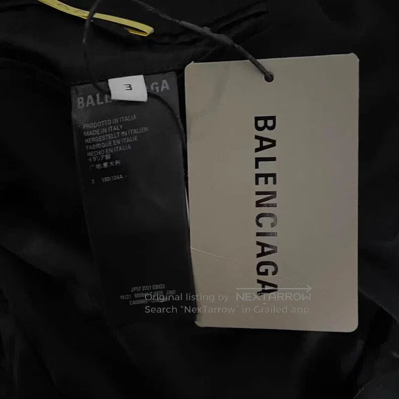 Balenciaga Balenciaga Black draped multi-pocket casual jacket Size US L / EU 52-54 / 3 - 4 Thumbnail