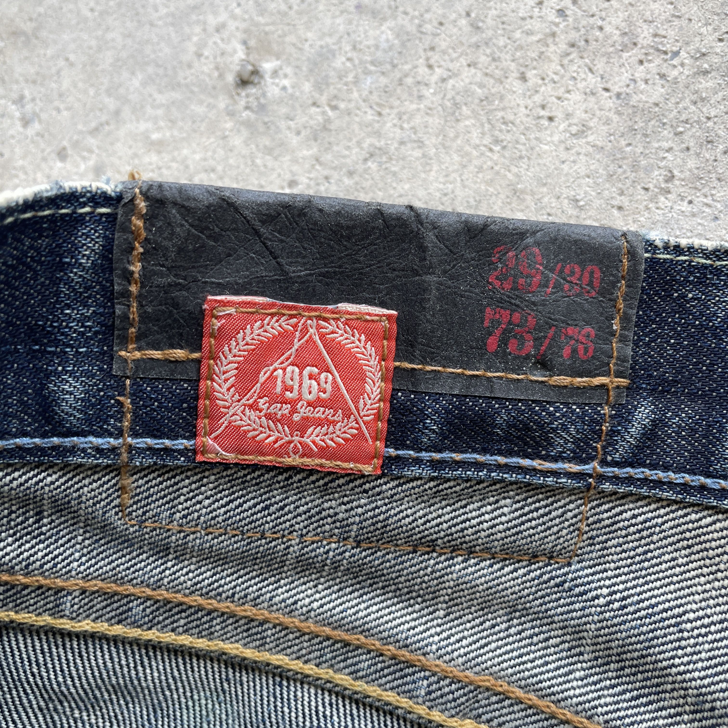 Gap Vintage Gap Rusty Jeans Distressed Denim Straight Fit Pants Size US 29 - 8 Thumbnail