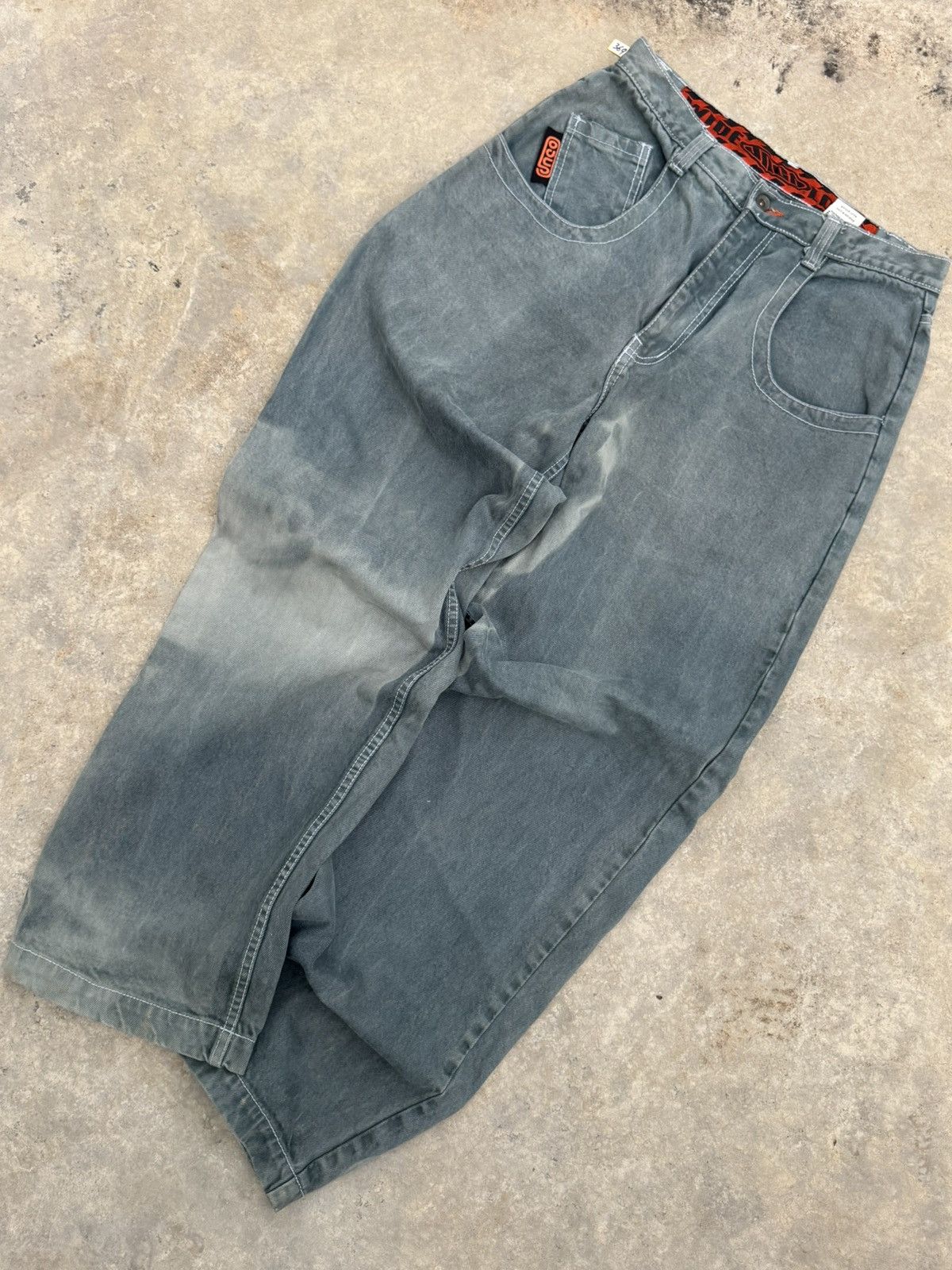 JNCO JNCO WASHED JEANS VINTAGE Size US 30 / EU 46 - 3 Thumbnail