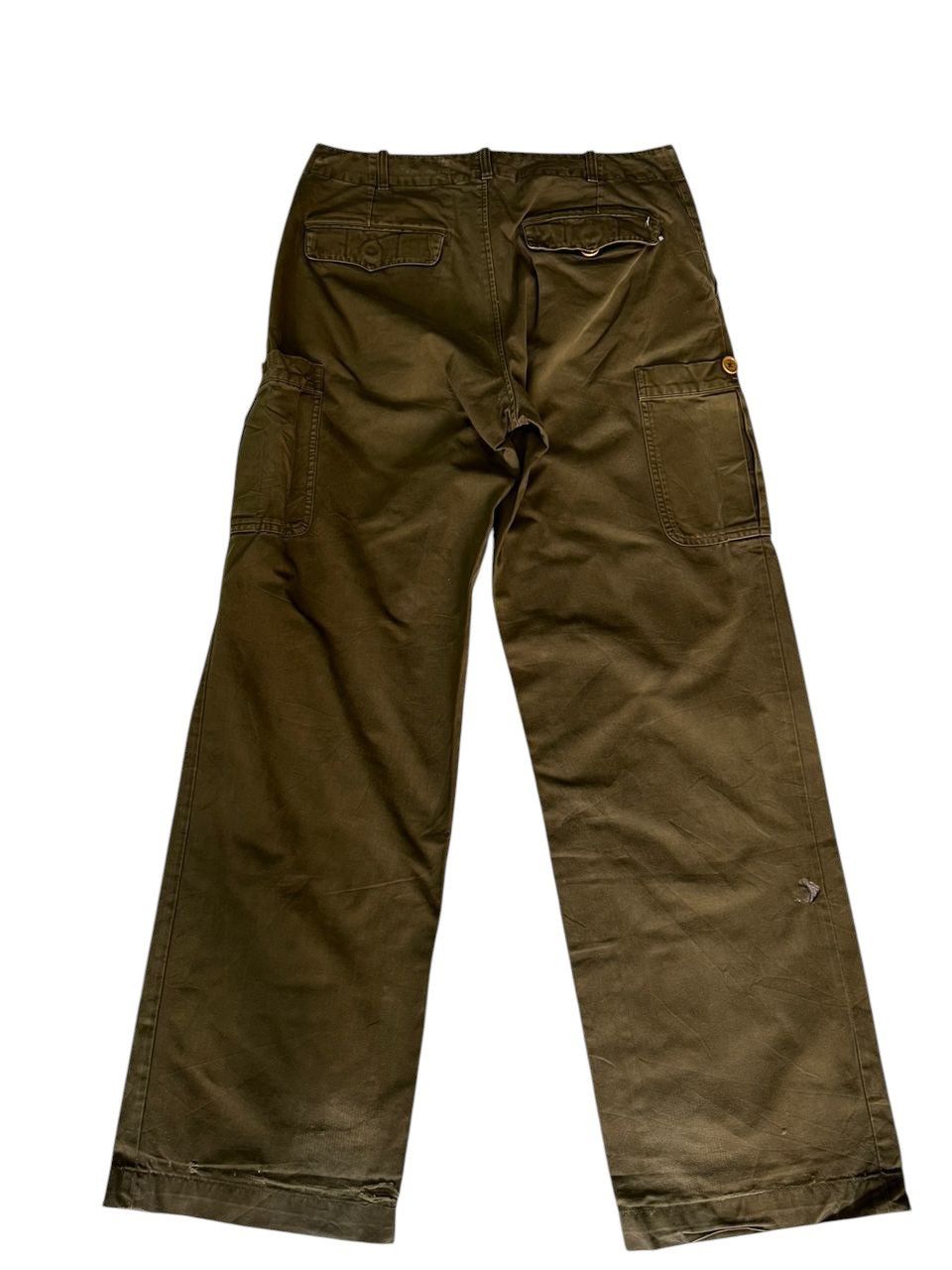 Margaret Howell Margeret Howell Distressed Cargo Pants Size US 34 / EU 50 - 6 Thumbnail