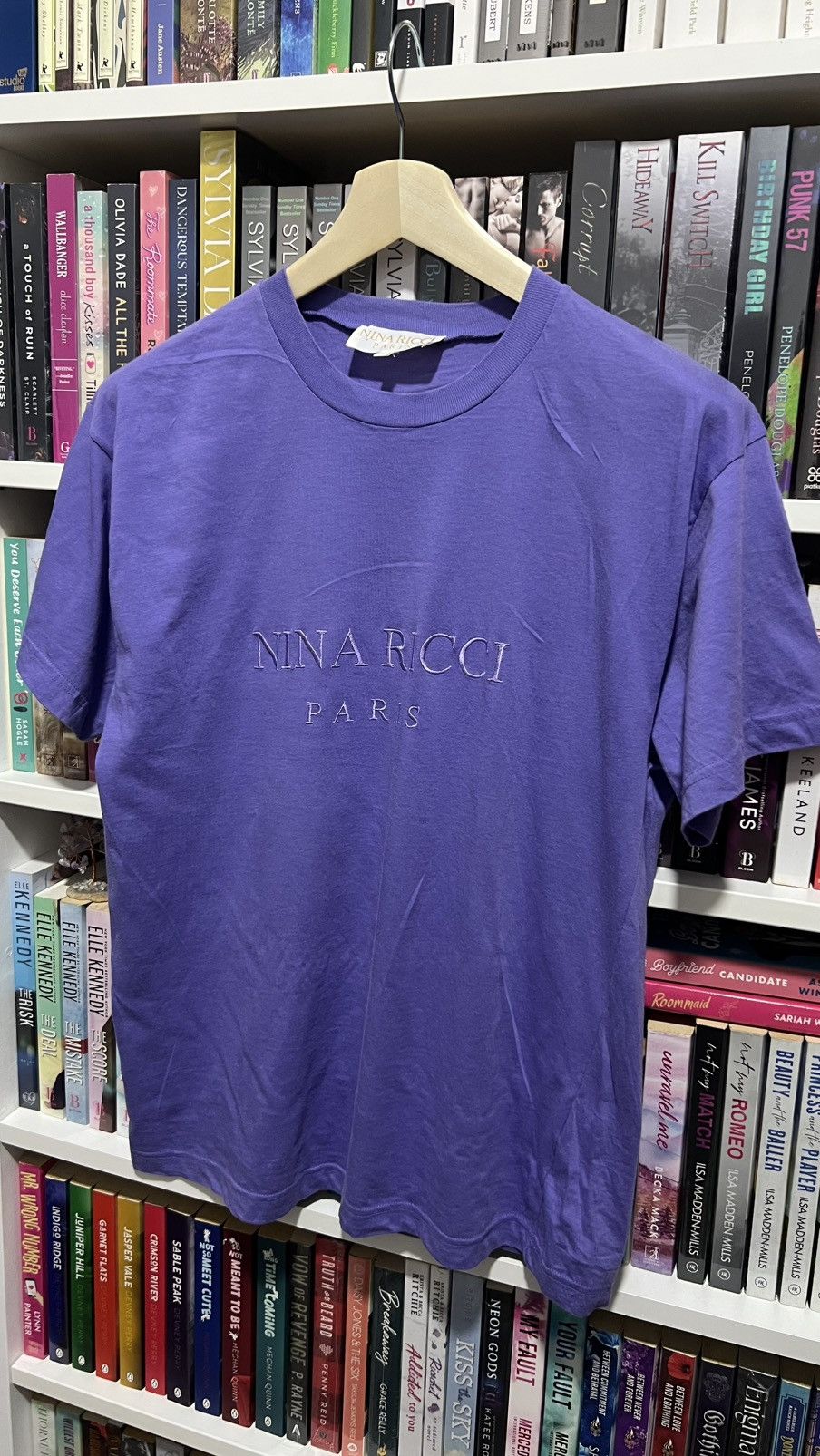 Nina Ricci NINA RICCI Vintage Tee Size L / US 10 / IT 46 - 4 Thumbnail