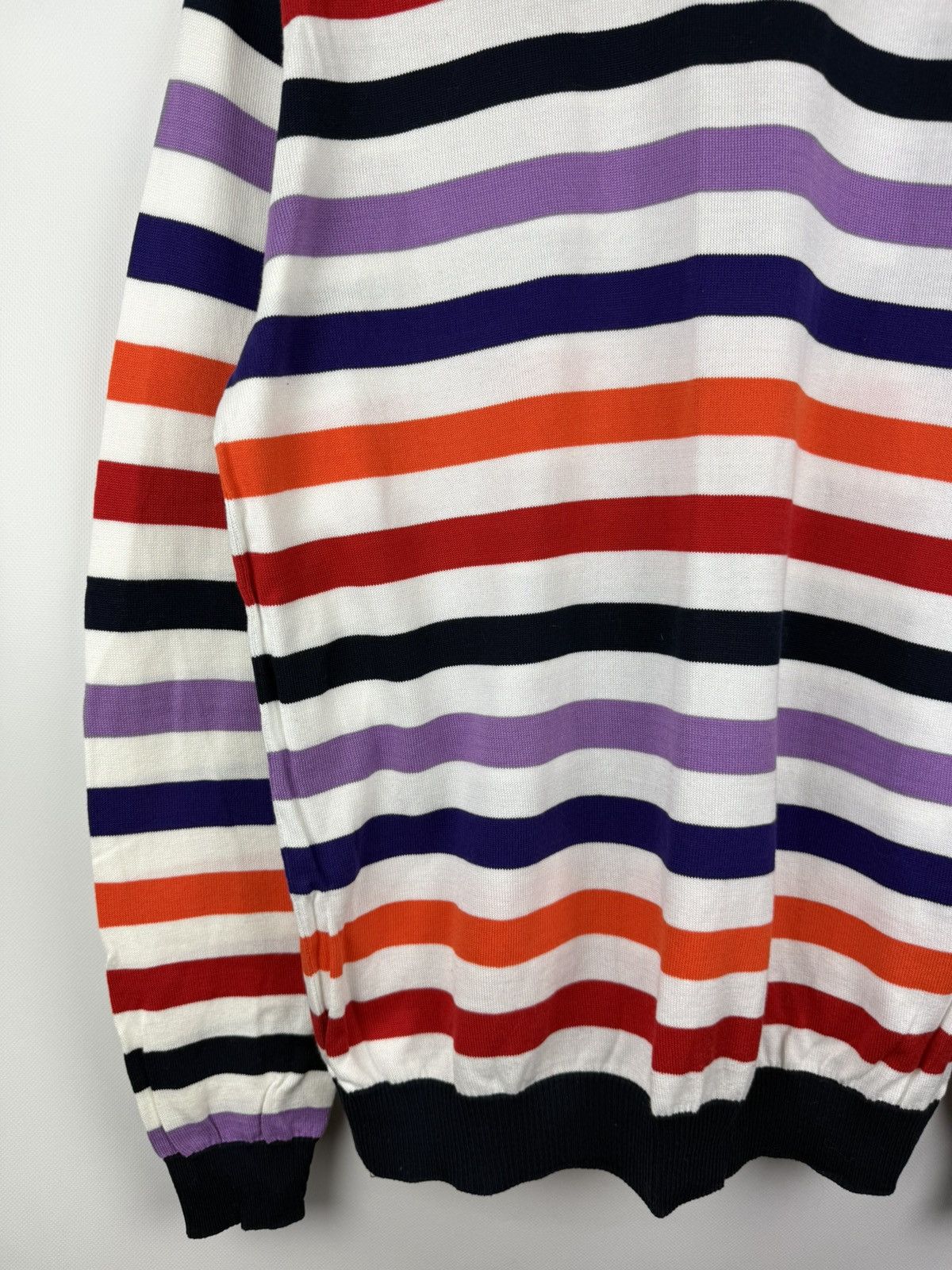 Paul & Shark Paul & Shark Men’s Striped Knitted Crewneck Sweater Pullover Size US XXL / EU 58 / 5 - 20 Thumbnail