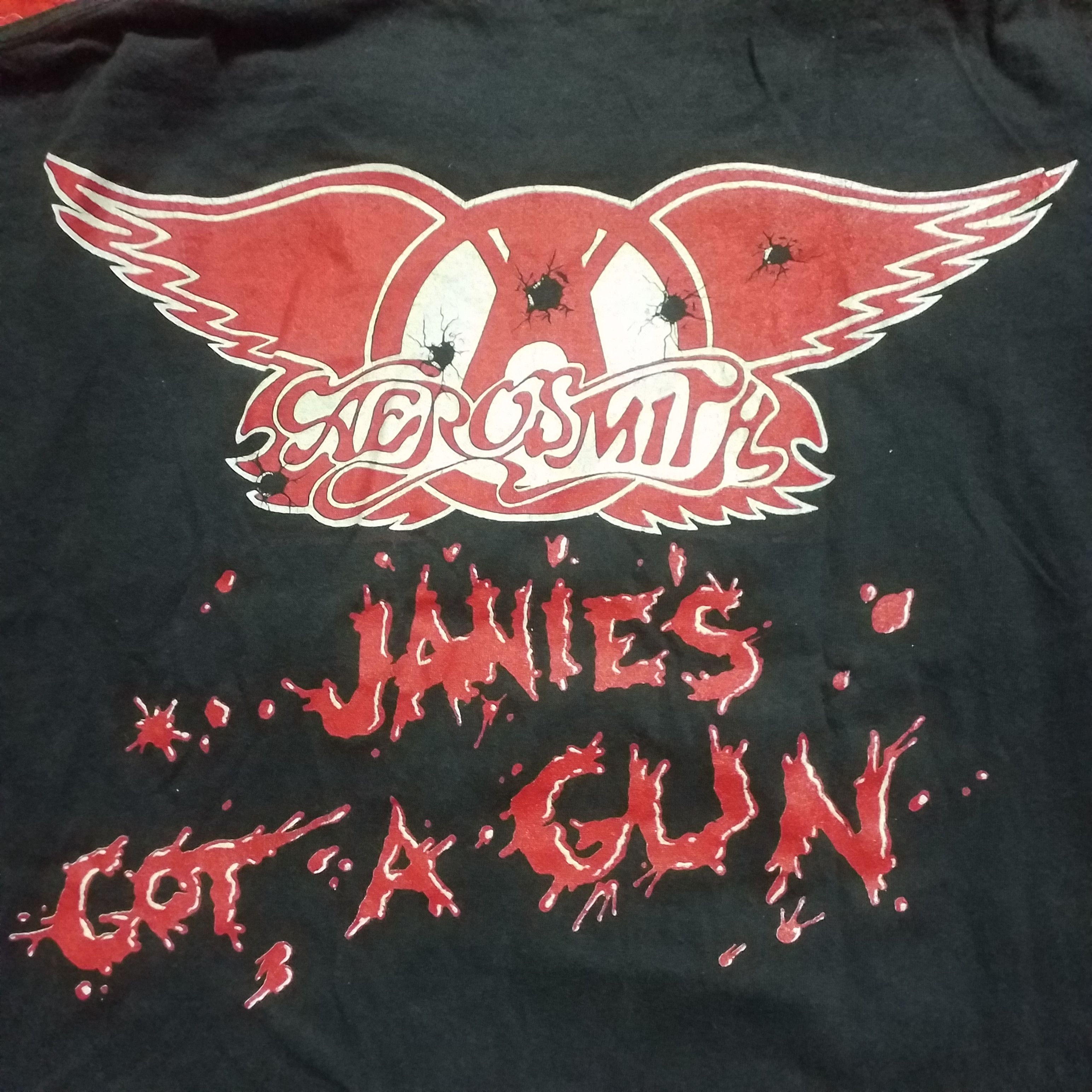 Brockum AEROSMITH PUMP BOSTON JANIES GOT A GUN SINGLE STITCH Size US L / EU 52-54 / 3 - 7 Thumbnail