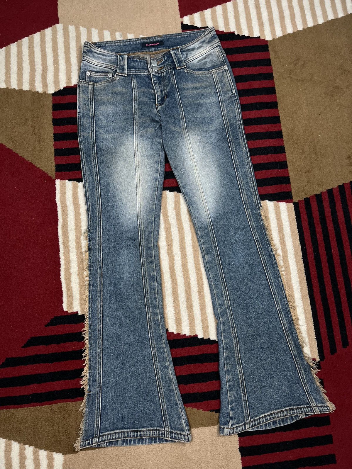 Hysteric Glamour × Japanese Brand × Tornado Mart ALGONQUINS Bootcut Jeans Size US 29 - 2 Thumbnail