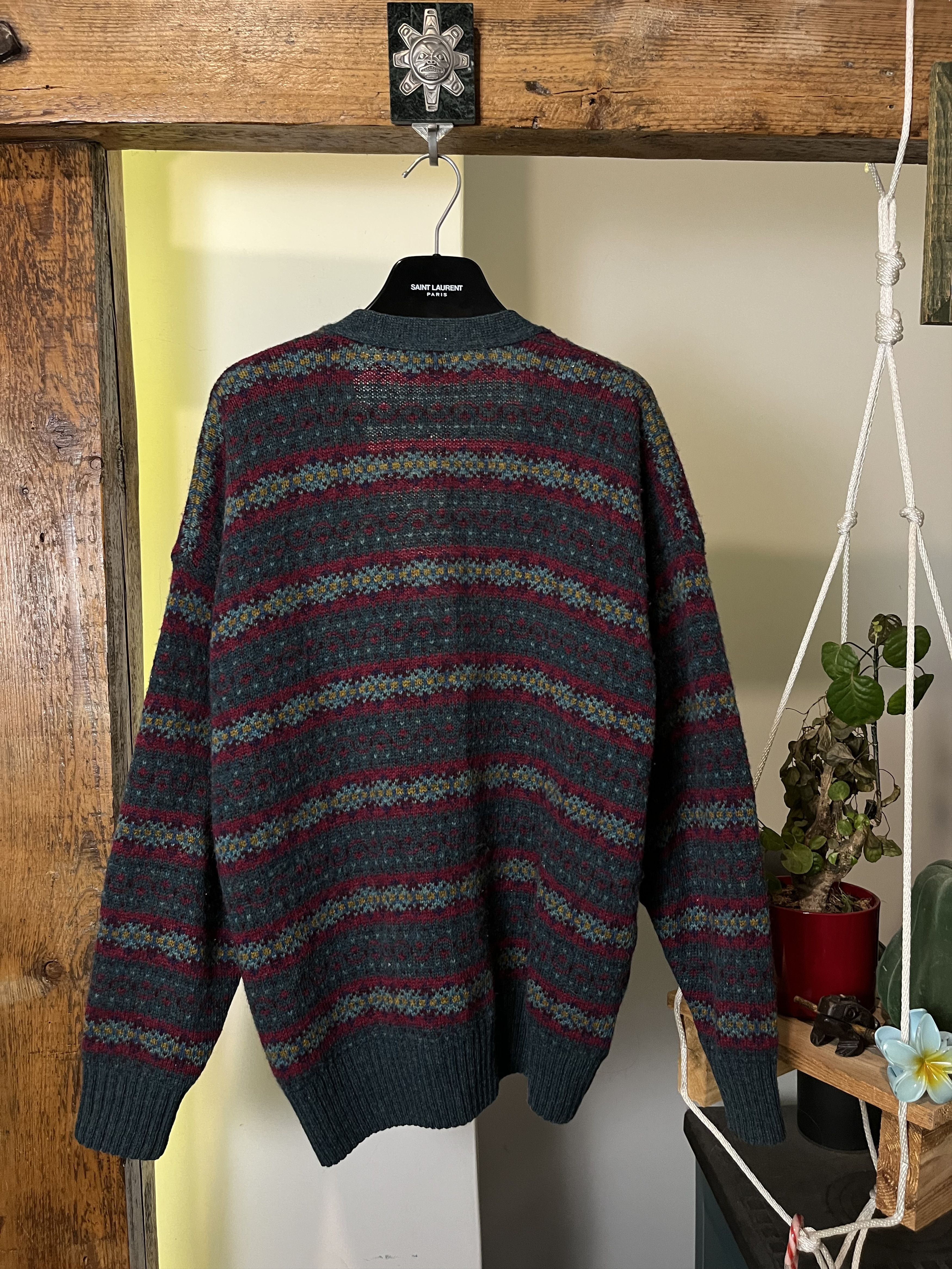 Vintage Vintage Oldmoney Norwegian Nordic Wool Knitwear Granola Girl Size US L / EU 52-54 / 3 - 2 Thumbnail