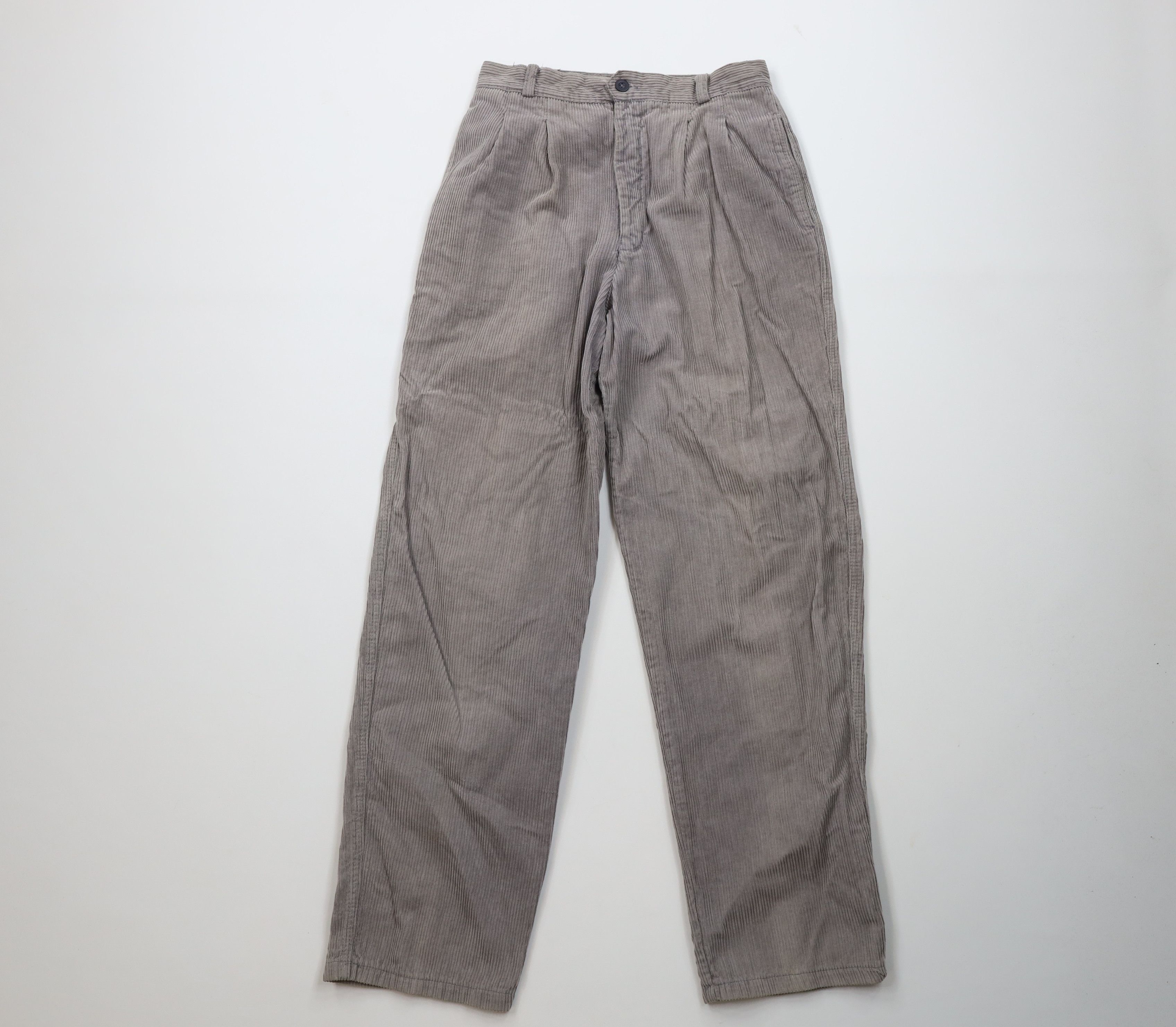Vintage Vintage 70s 80s Streetwear Straight Leg Corduroy Pants Size 34" / US 12 / IT 48 - 1 Thumbnail
