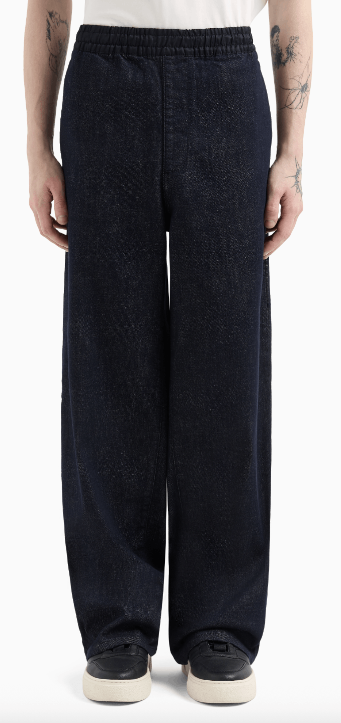 Armani Exchange Wide leg denim jeans Size US 38 / EU 54 - 3 Thumbnail