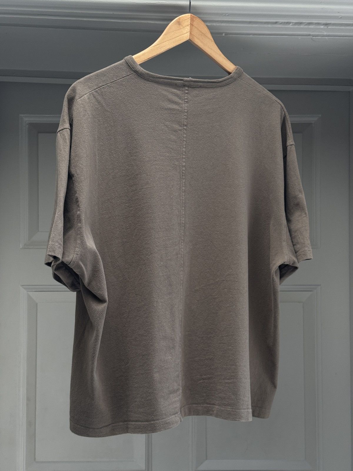 The Row The Row Mens Steven Cotton Jersey T-Shirt in Brown Taupe XL Size US XL / EU 56 / 4 - 9 Thumbnail