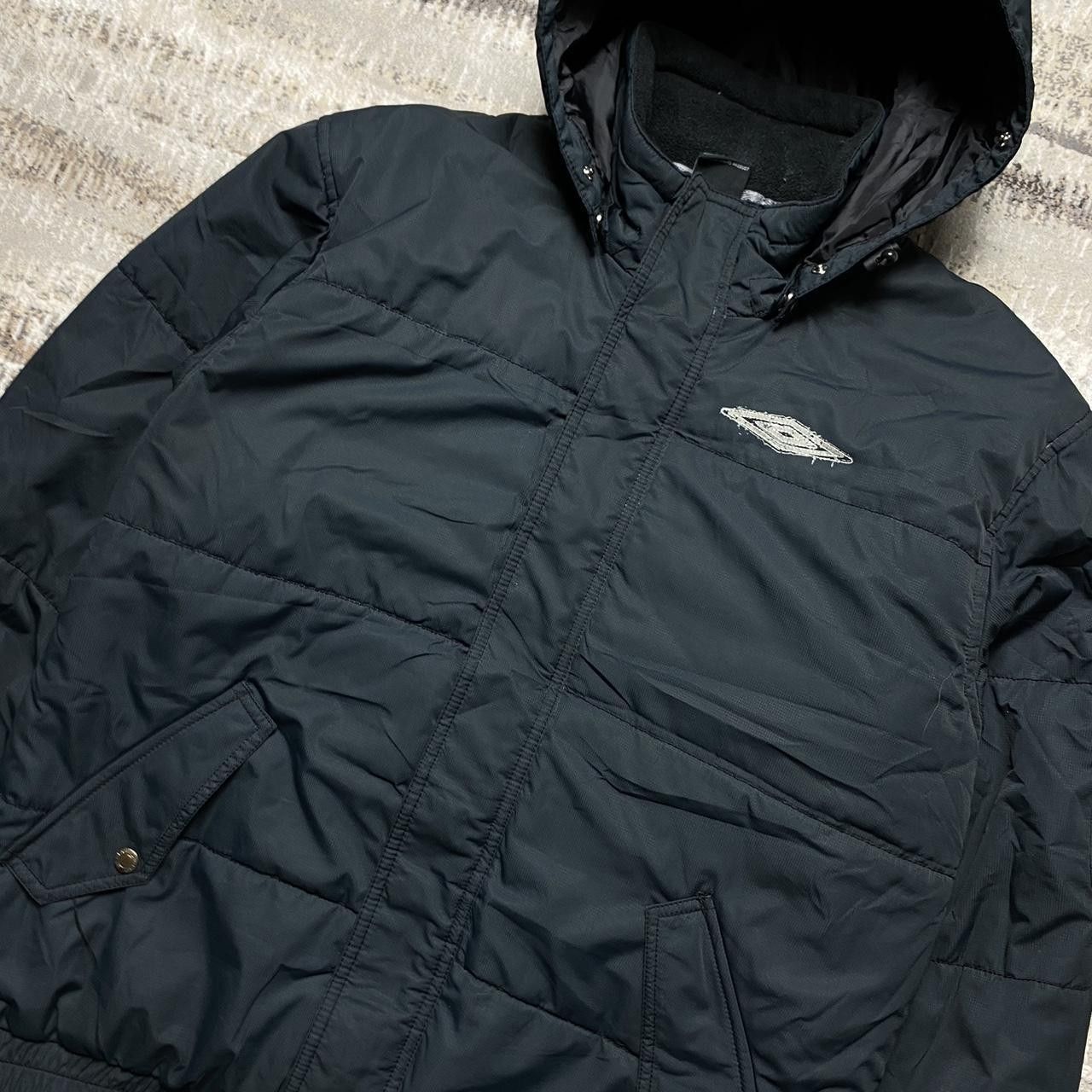 Umbro 90s Retro Umbro Puffer Jacket Black M Size US M / EU 48-50 / 2 - 2 Thumbnail