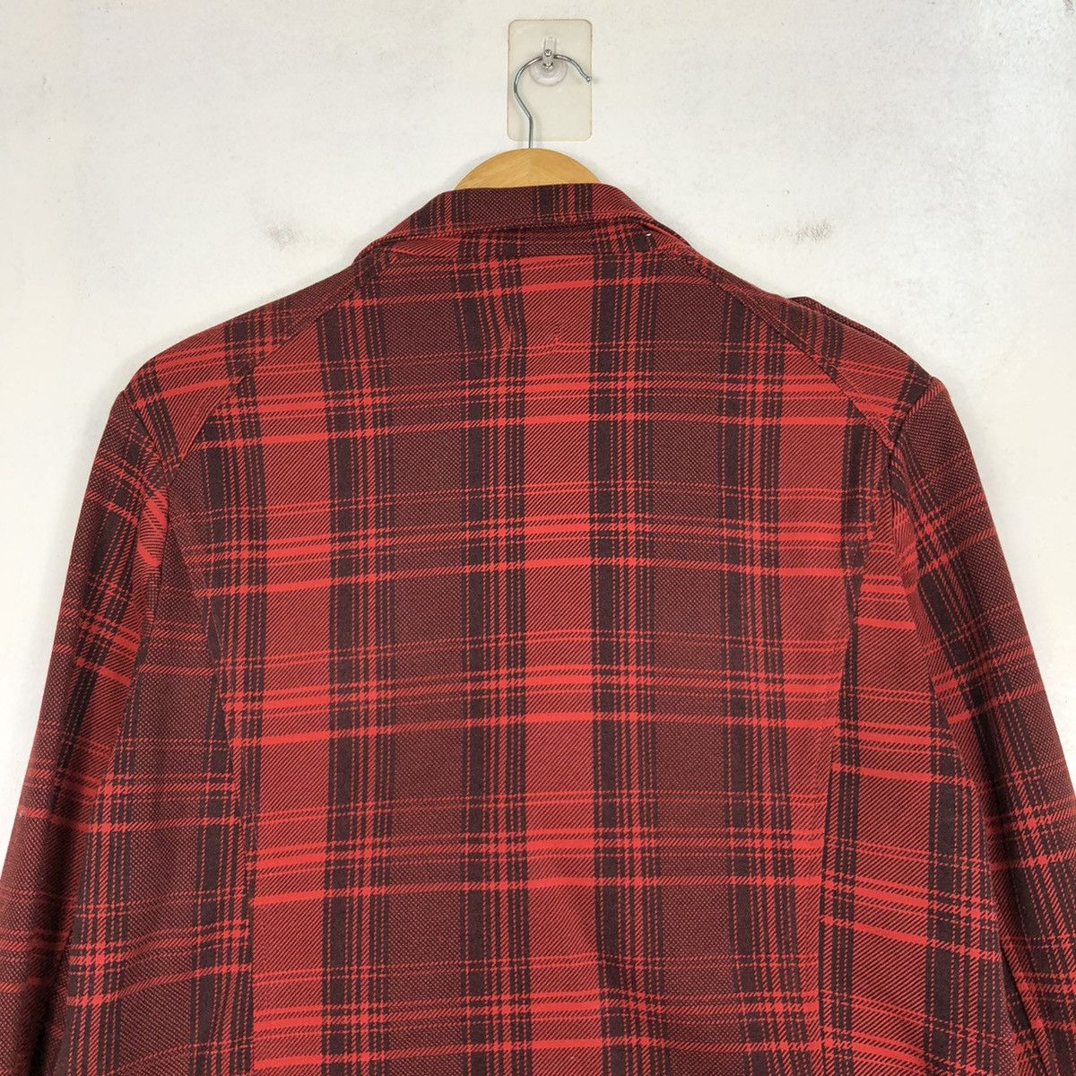 Japanese Brand ROCKSTAR DOUBLE COLLAR CHECKERED JACKET Size US M / EU 48-50 / 2 - 8 Thumbnail