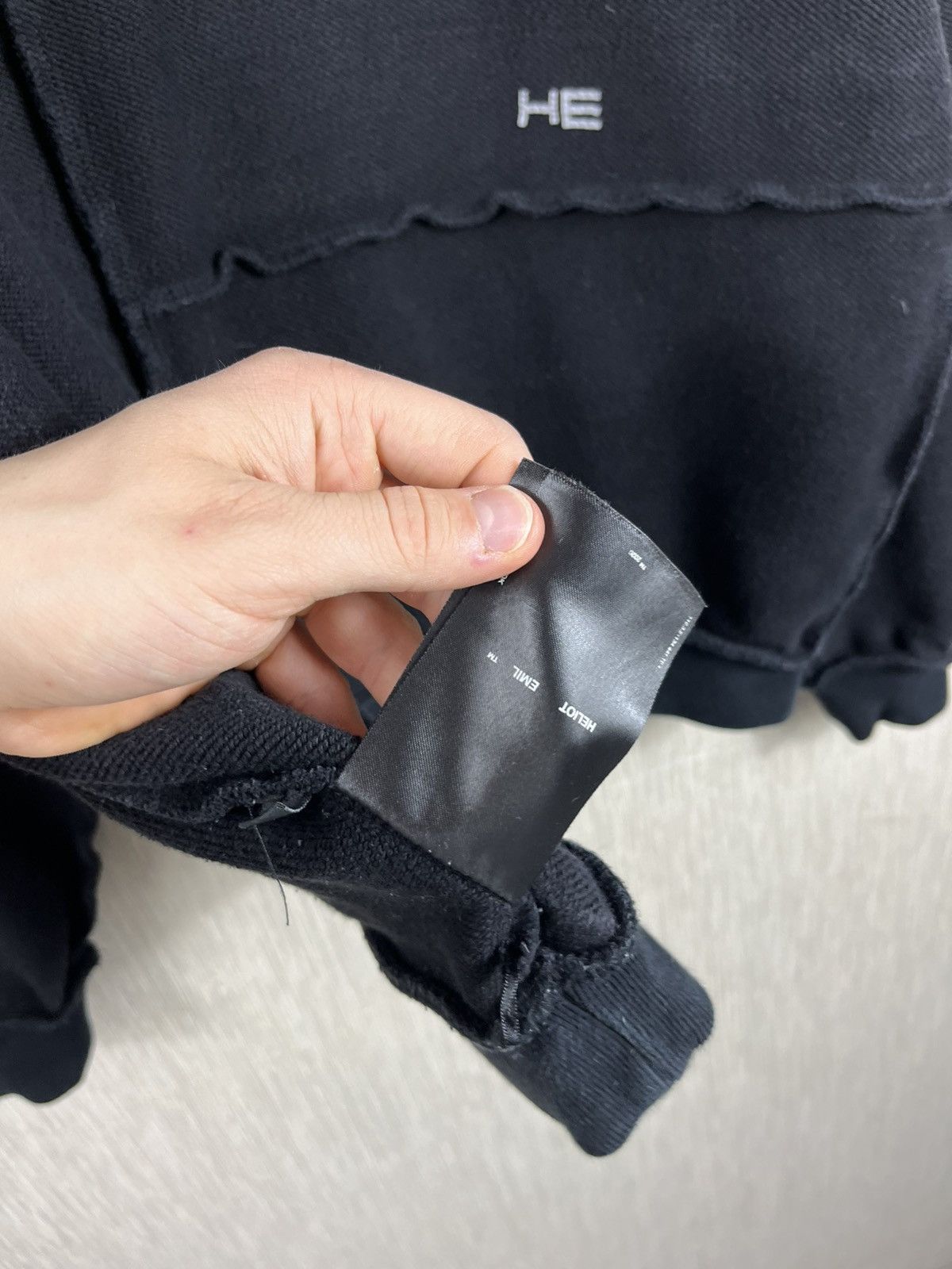 Heliot Emil Heliot Emil asymmetric panel reversible cropped sweatshirt Size US XS / EU 42 / 0 - 23 Thumbnail