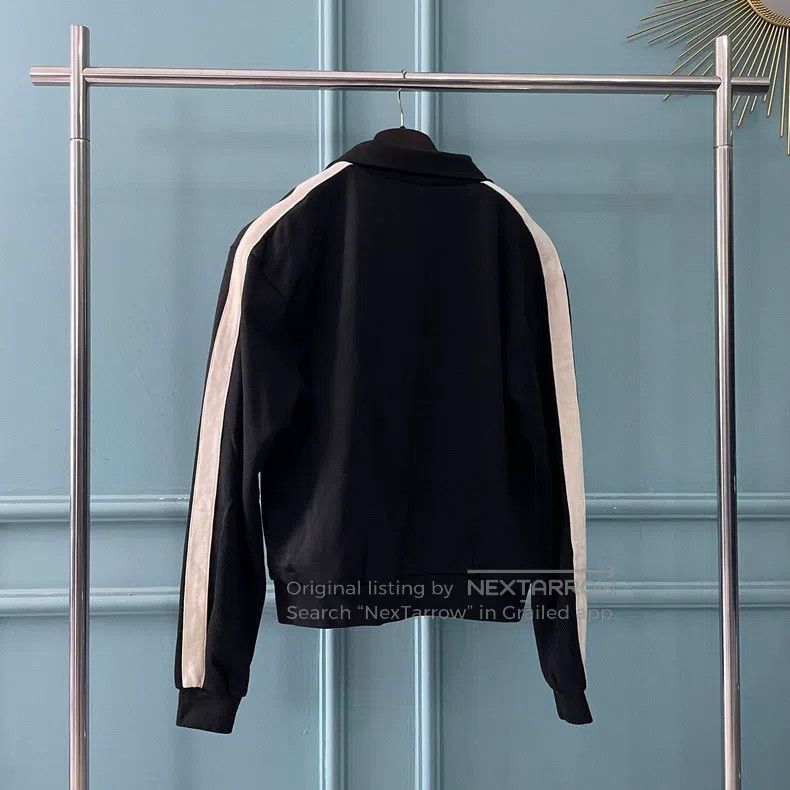 Balenciaga Balenciaga Lock embroidered black and white拼接 sports jacke Size US S / EU 44-46 / 1 - 2 Thumbnail