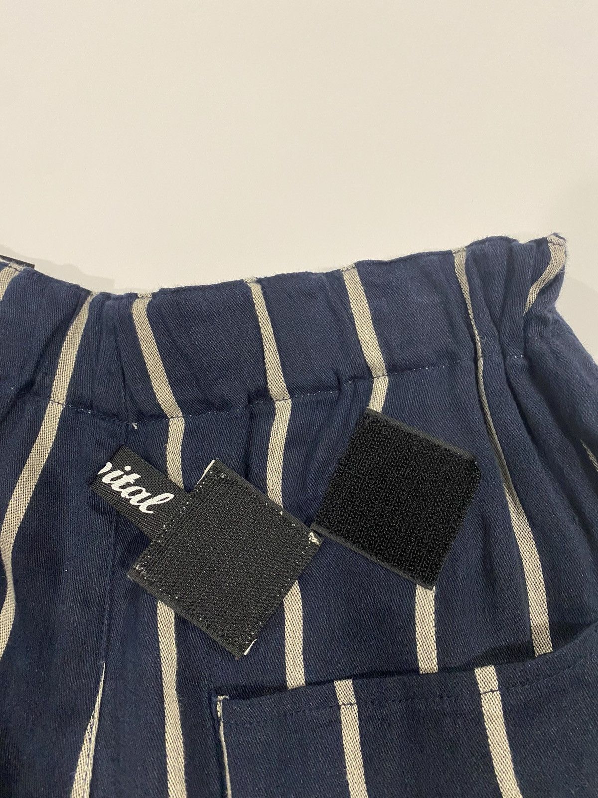 Kapital Kapital Striped Velcro Patch Shorts Size US 32 / EU 48 - 7 Thumbnail