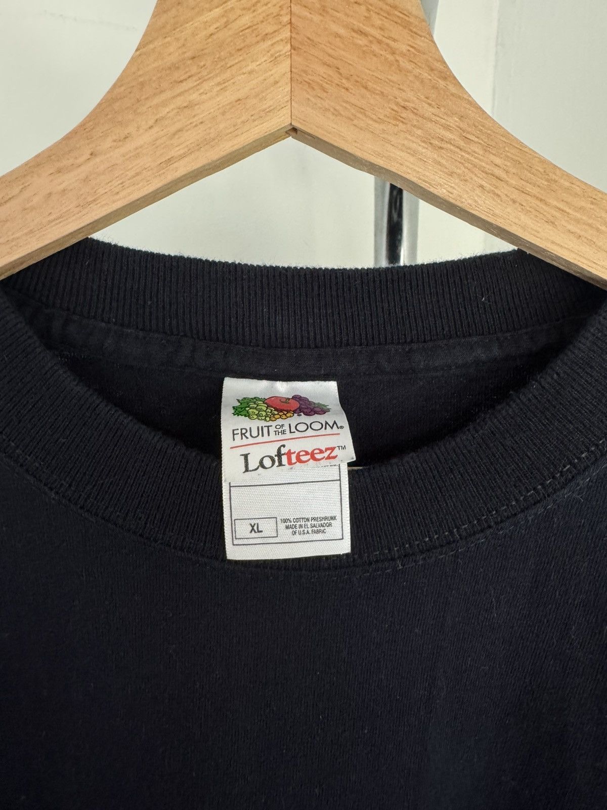 Fruit Of The Loom Vintage 90s Fuggetaboutit Tee Size US XL / EU 56 / 4 - 3 Thumbnail