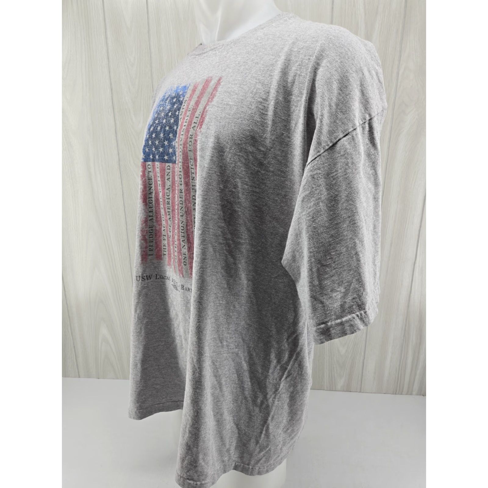 Vintage VINTAGE United Steelworkers USW Local 1535 Barton AL T shirt 3XL Union Made Size US XXL / EU 58 / 5 - 5 Thumbnail