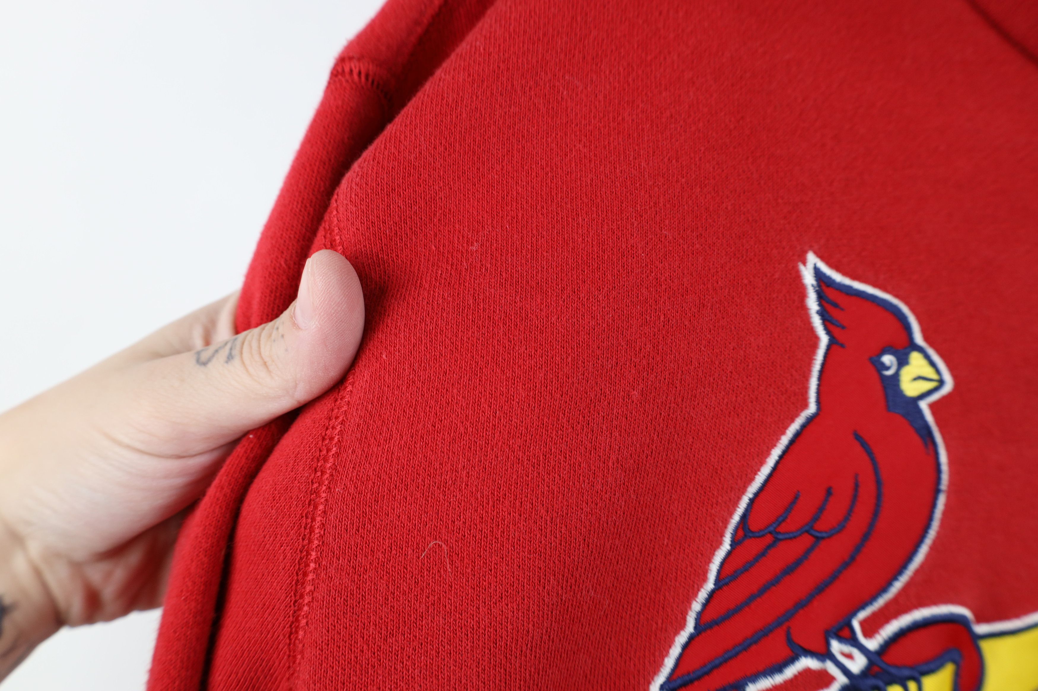 Nike Vintage Nike Swoosh St Louis Cardinals Baseball Hoodie Size US L / EU 52-54 / 3 - 6 Thumbnail