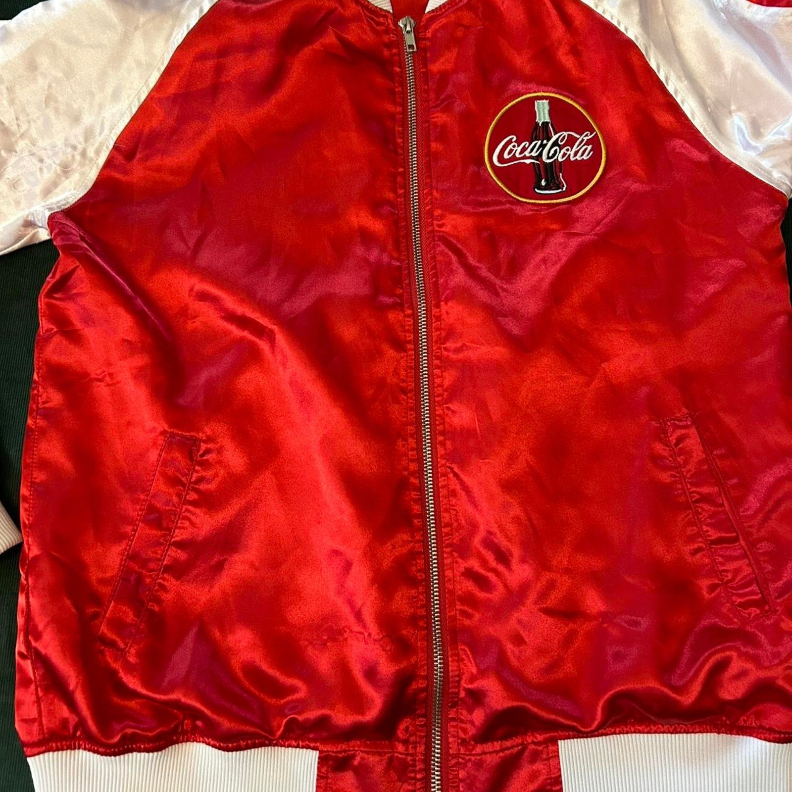 Other Y2k coca cola satin jacket Size S / US 4 / IT 40 - 2 Thumbnail