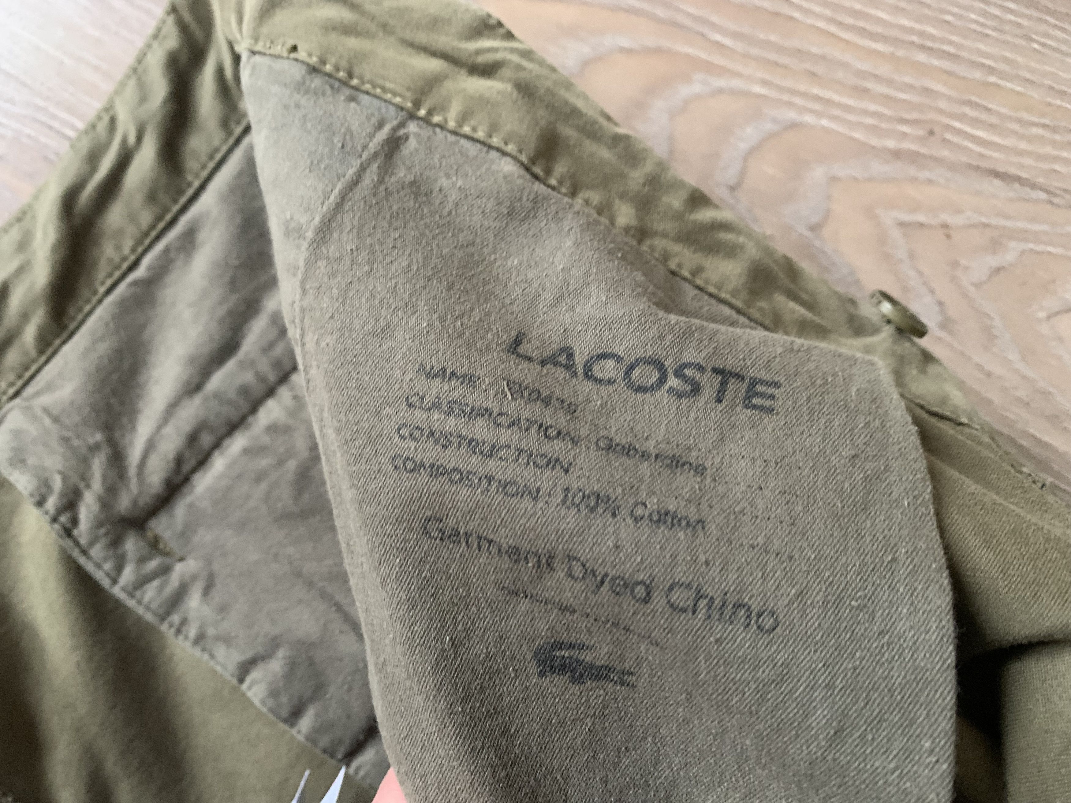 Lacoste New Lacoste Chino Pants Trousers Size US 36 / EU 52 - 10 Thumbnail