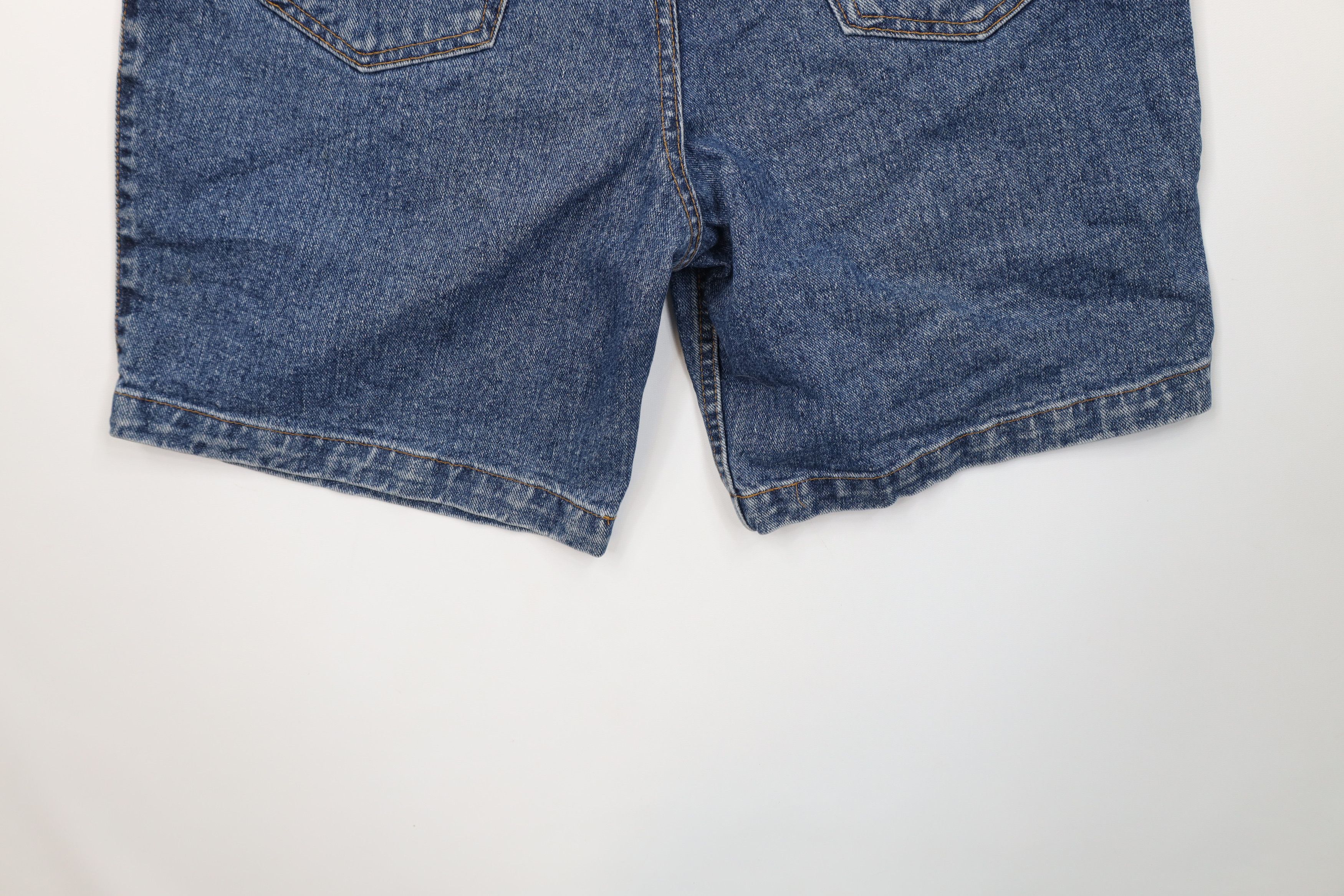 Levi's Vintage 90s Levis 513 Fit Denim Jean Shorts Jorts Blue USA Size US 36 / EU 52 - 11 Thumbnail