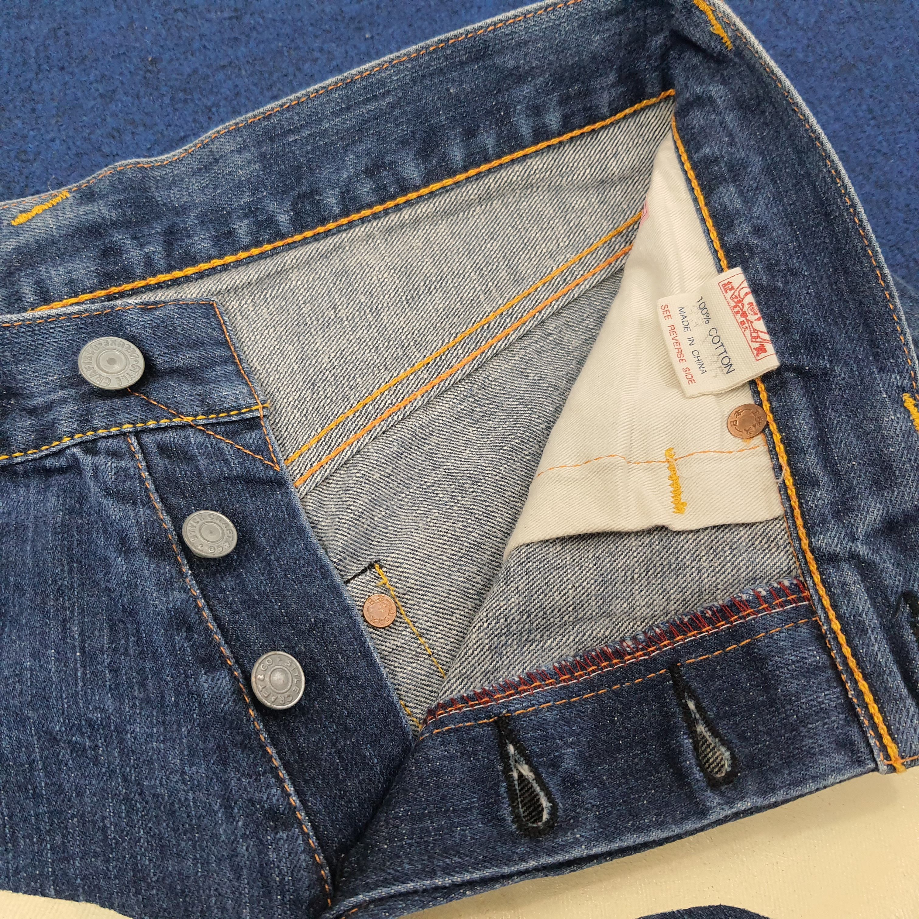 Evisu Vintage Evisu Japan Custom Daicock Short Jeans C265N28 Size US 31 - 6 Thumbnail