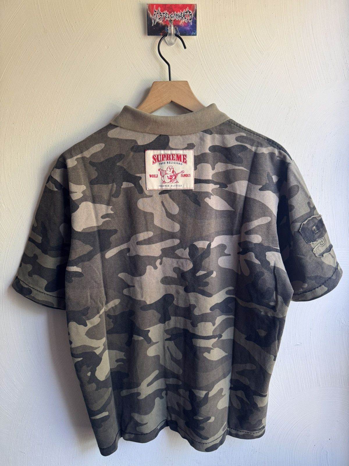Supreme × True Religion Supreme True Religion Applique Polo Olive Camo Size US M / EU 48-50 / 2 - 8 Thumbnail