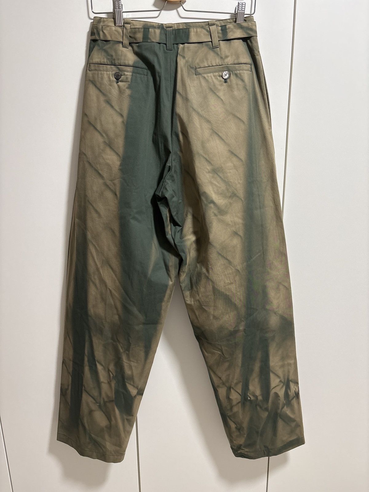 JiyongKim Sun-bleached Belted Wide Trouser Size US 30 / EU 46 - 2 Thumbnail