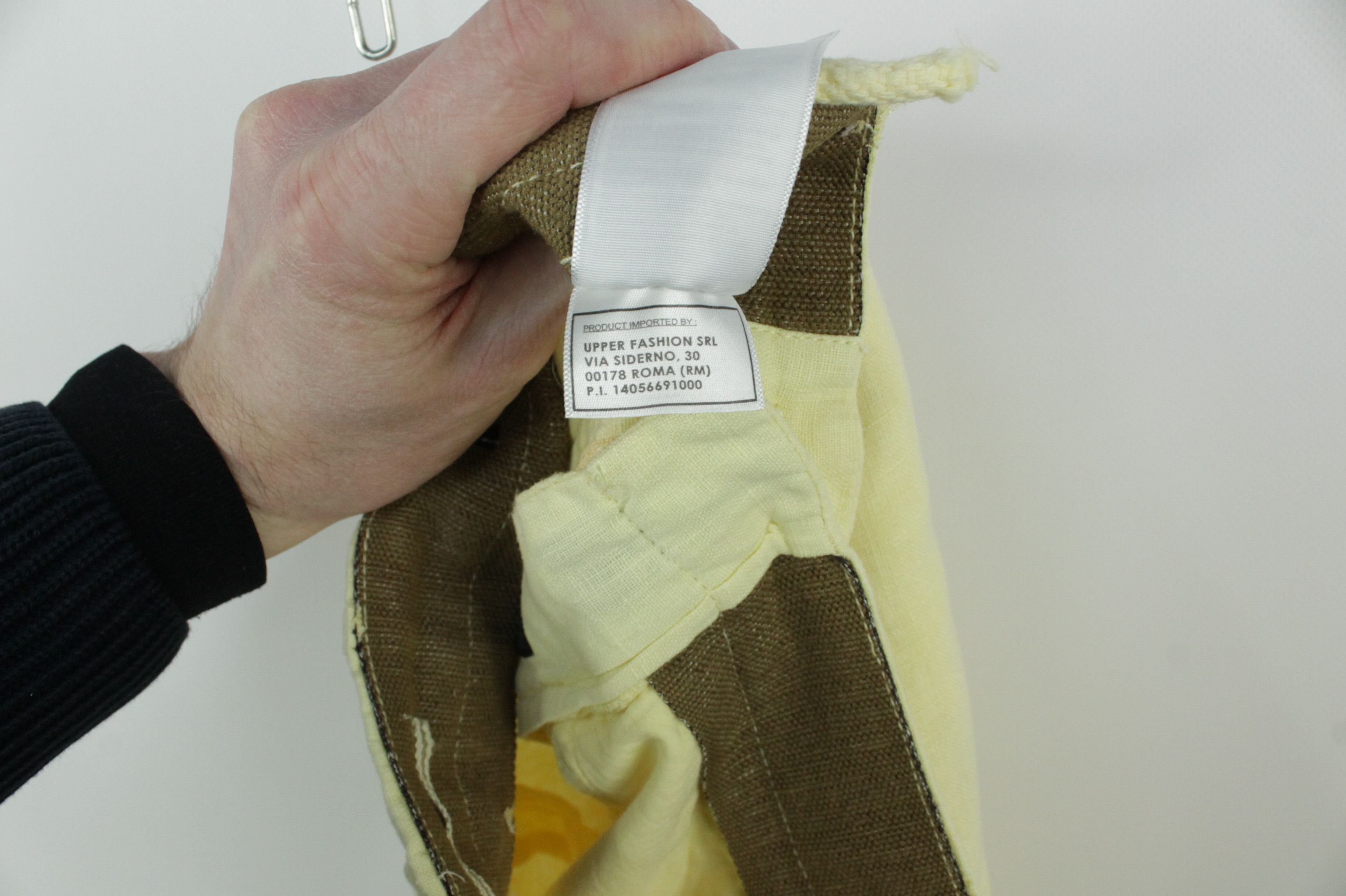 DAVID NAMAN David Naman Yellow Linen Casual Trousers Pants Men's Size US 28 / EU 44 - 8 Thumbnail