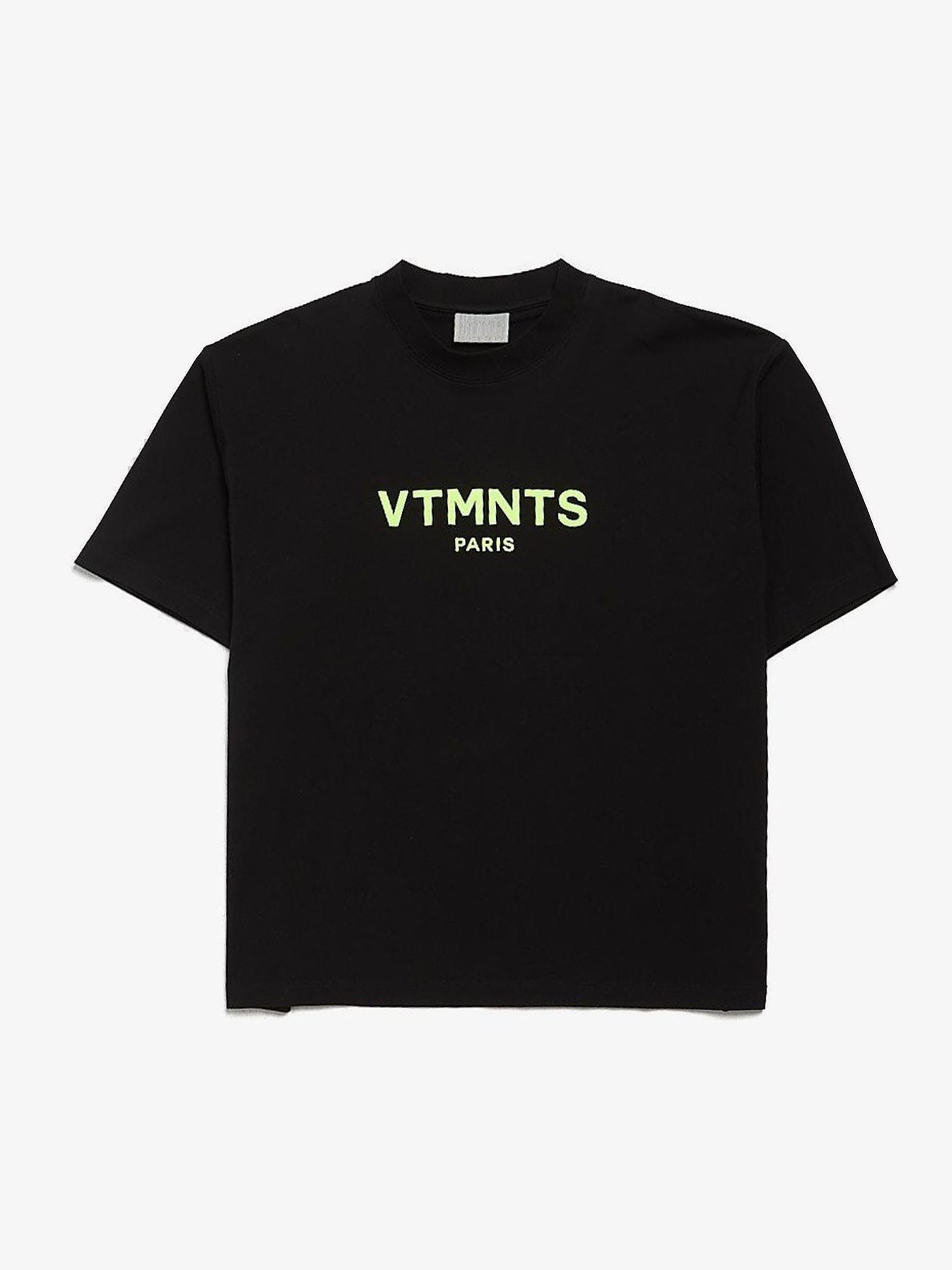 VTMNTS Vetements VTMNTS barcode collection She/her logo t shirt