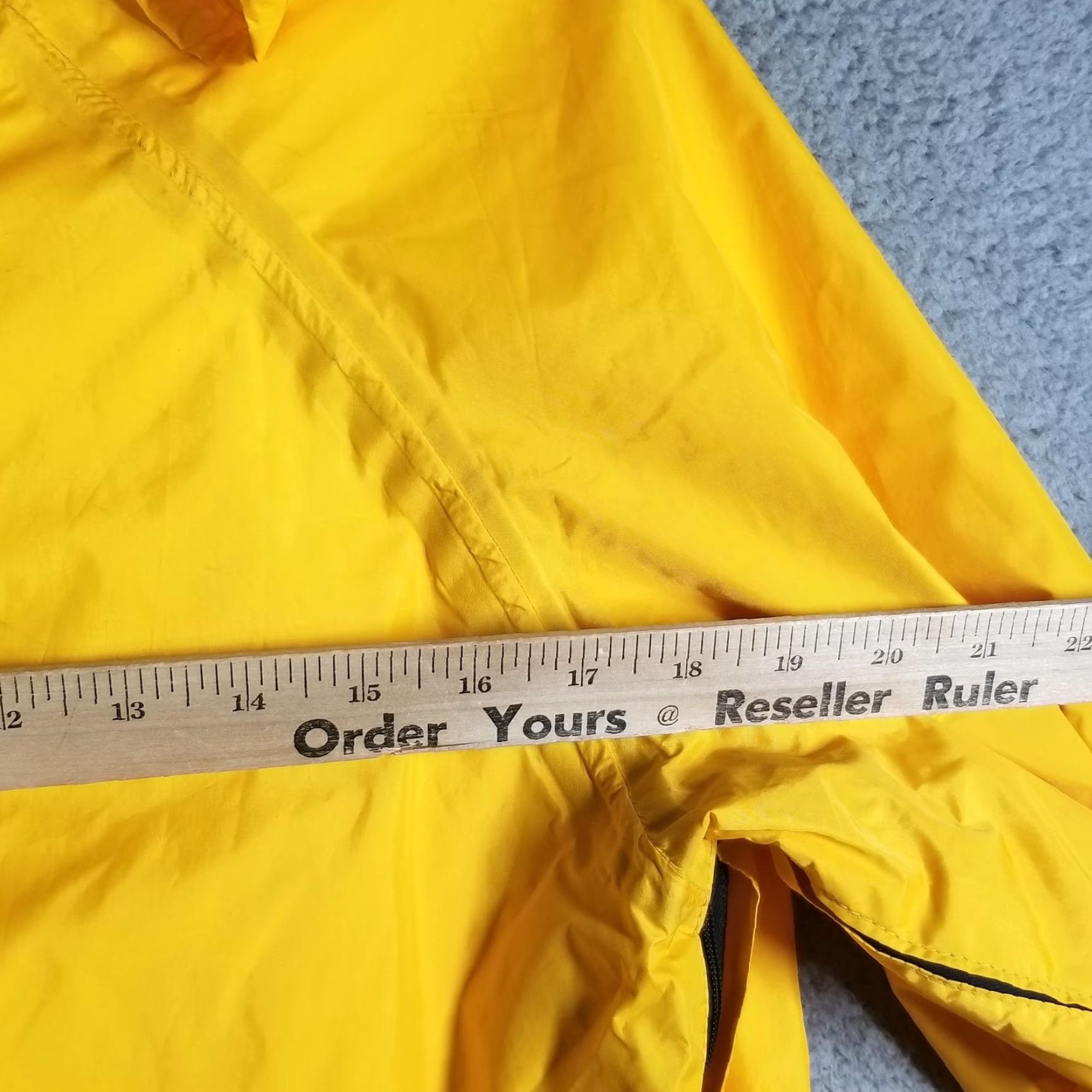 Vintage VINTAGE REI Gore-Tex Rain Suit Mens XS Yellow 2-Piece Track Jacket & Pants Waterproof Windproof Hooded 90s Mens Size 34R - 5 Thumbnail
