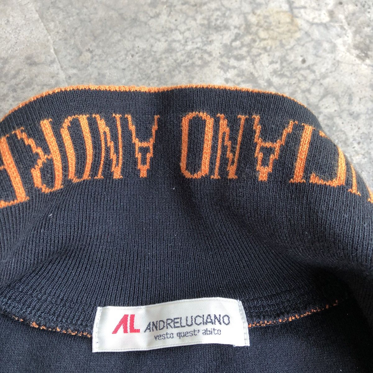 Andreluciano × Designer × Vintage 🔥Rare🔥Andre Luciano Half Fleece Winter Zipper Jacket Size US S / EU 44-46 / 1 - 13 Thumbnail