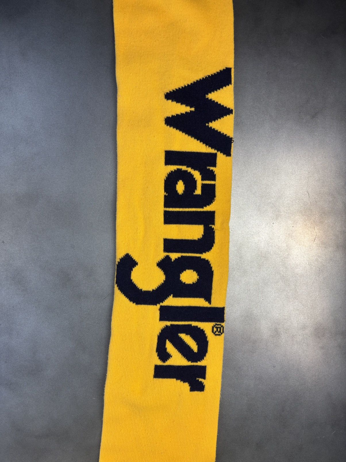 Vintage × Wrangler 1980s Wrangler Scarf 80s Vintage Wrangler Jeans Winter Rodeo Size ONE SIZE - 10 Thumbnail