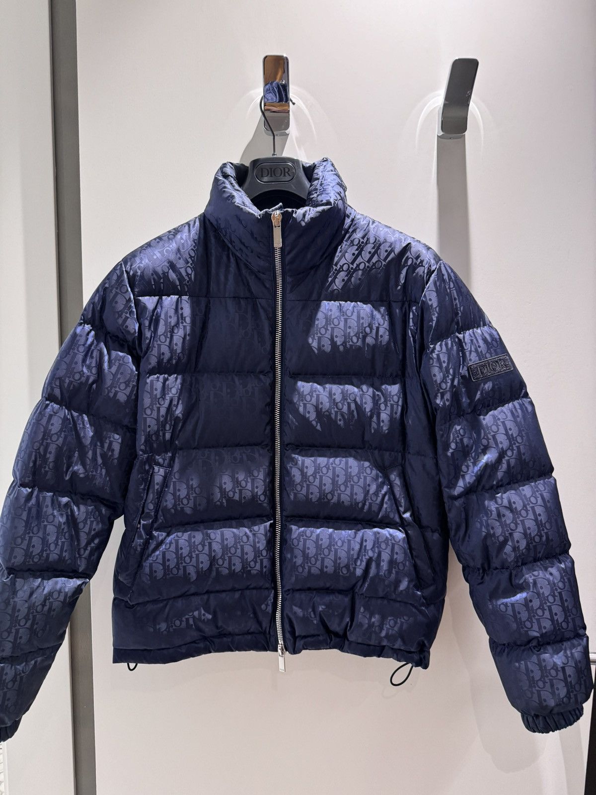Dior Dior oblique down jacket Grailed