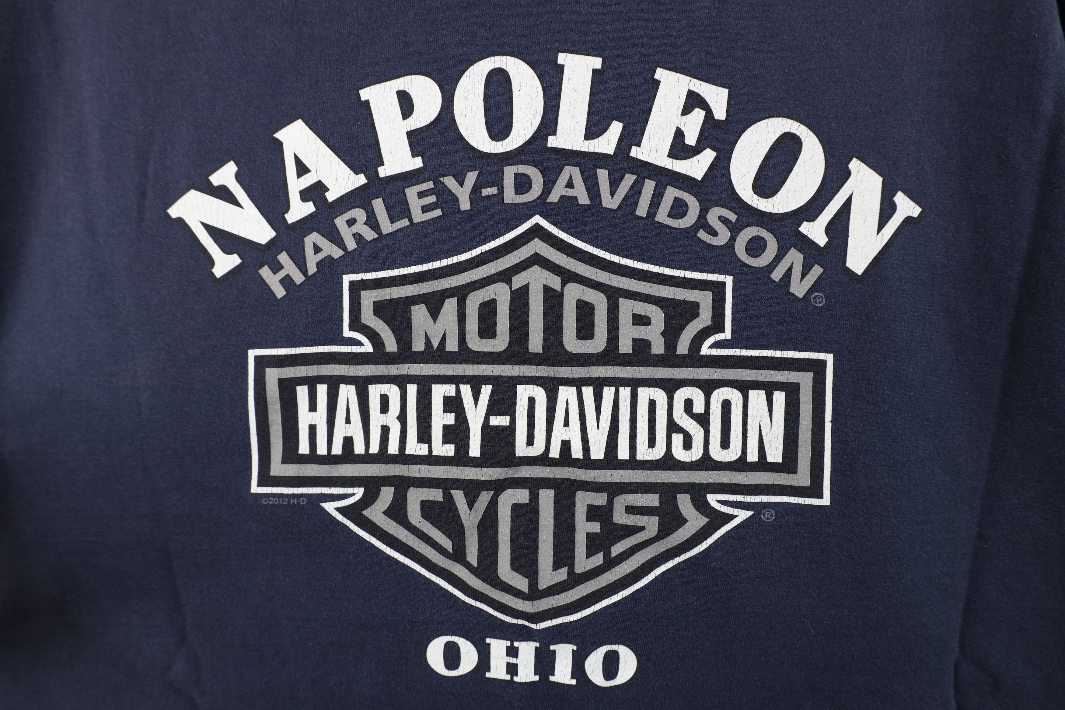 Harley Davidson Vintage Y2K Harley Davidson Big Logo Short Sleeve T-Shirt Size US L / EU 52-54 / 3 - 12 Thumbnail