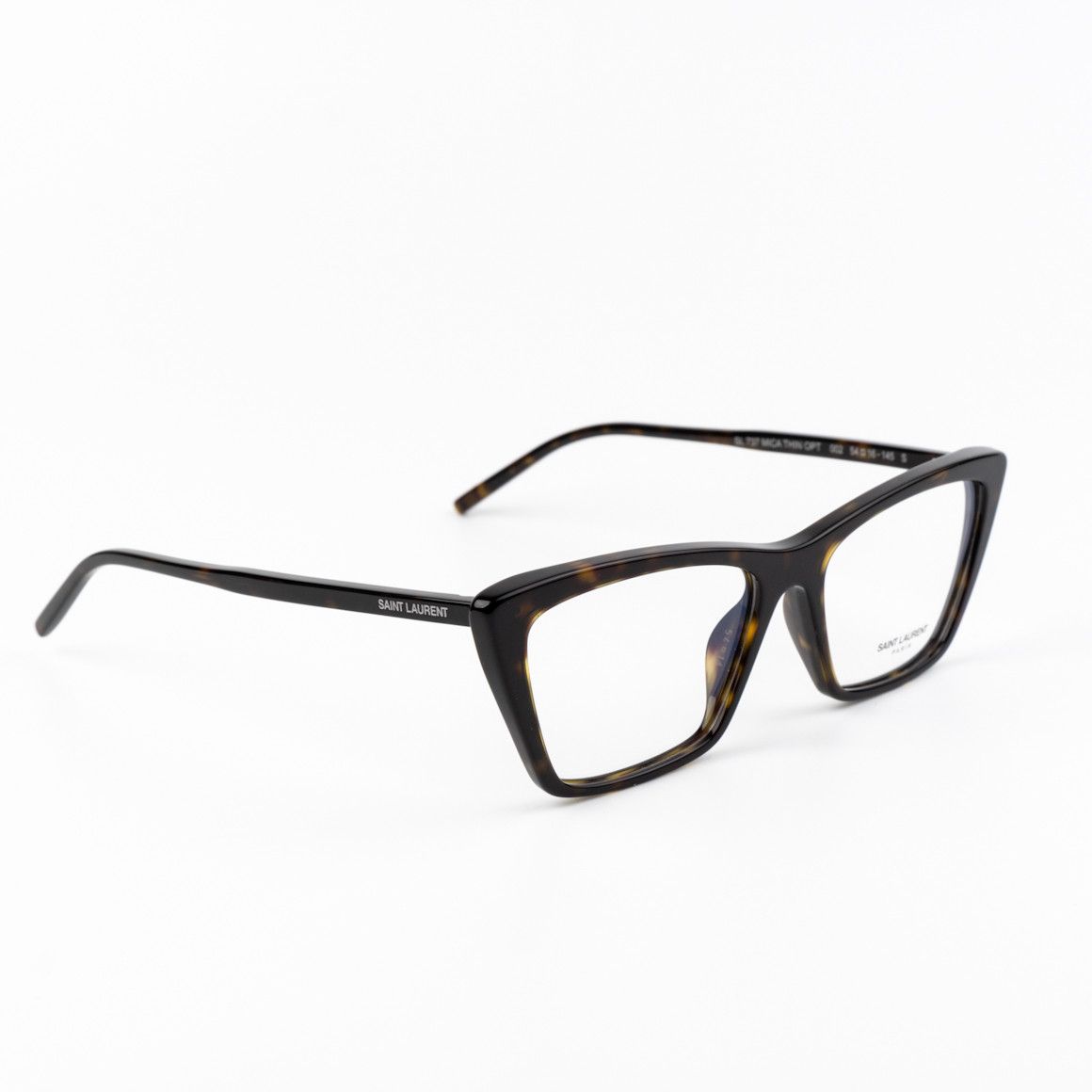 Saint Laurent Paris NEW Saint Laurent SL737 002 Cat Eye Unisex Eyeglasses Size ONE SIZE - 4 Thumbnail