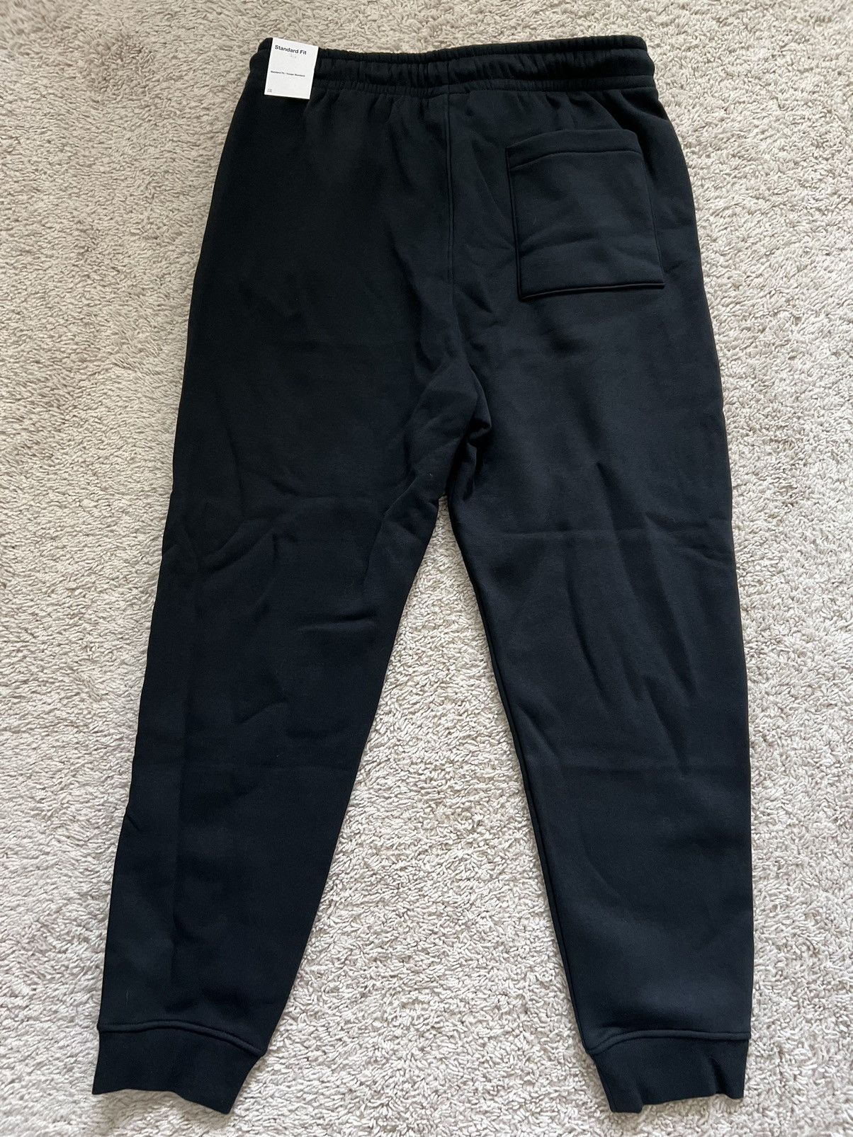 Jordan Brand Jordan Essential Black Fleece Joggers Pants Size US 30 / EU 46 - 7 Thumbnail