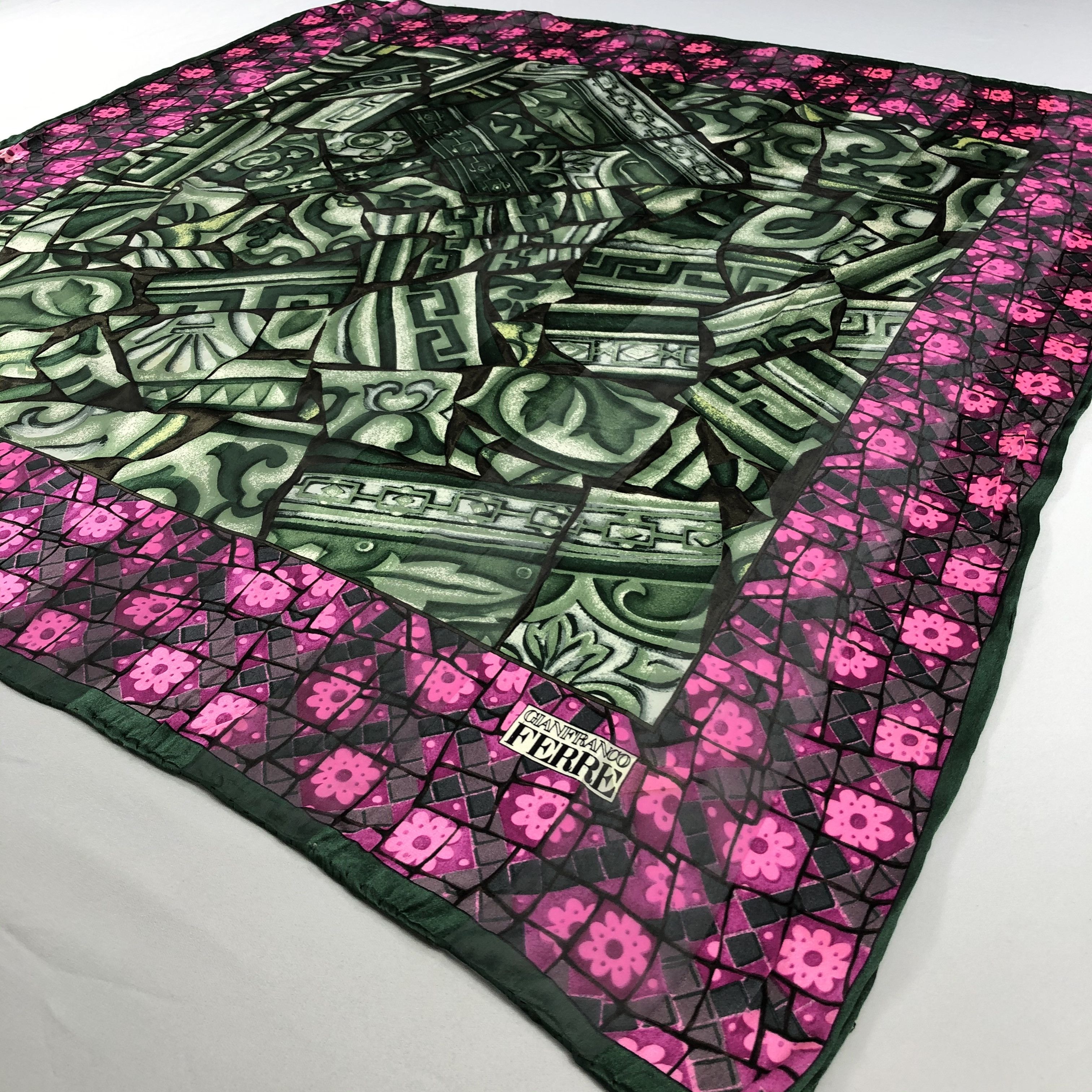 Gianfranco Ferre Vintage Gianfranco Ferre Silk Scarf Size ONE SIZE - 3 Thumbnail