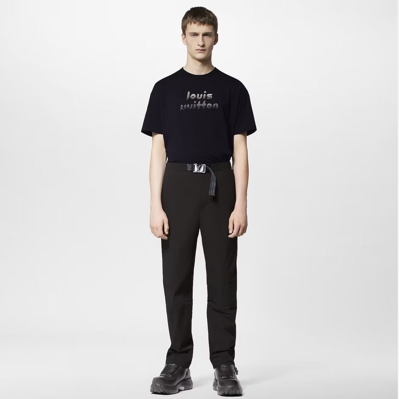 Louis Vuitton Buckle Technical Track Joggers