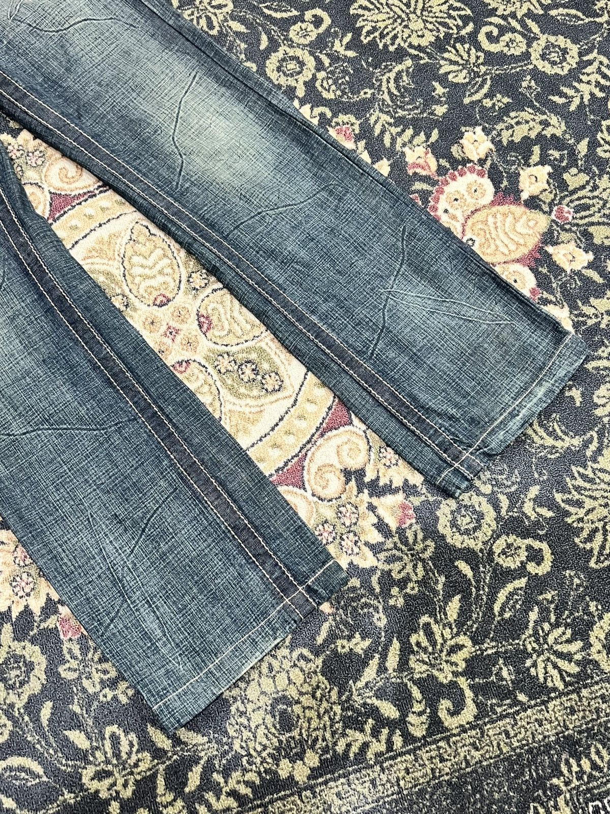 Marithe + Francois Girbaud Marithe Francois Girbaud Denim Suede Leather Cowboy Pocket Size 30" / US 8 / IT 44 - 7 Thumbnail