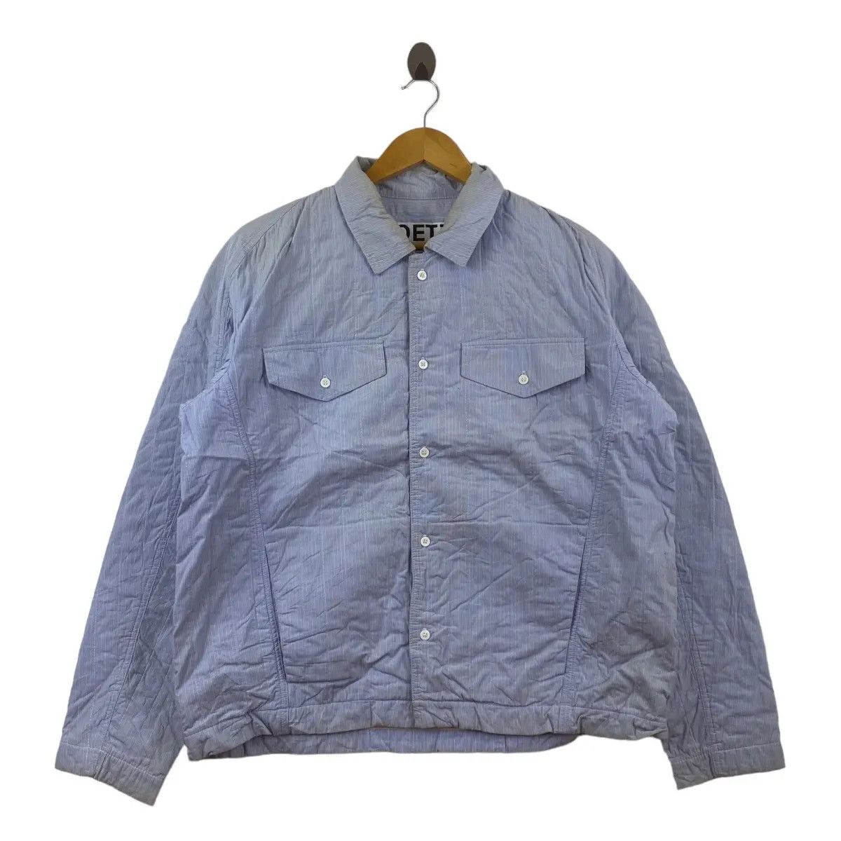 Vintage Vintage GOETZE XYZ Made In Poland Puffer Button Up Jacket Size US L / EU 52-54 / 3 - 1 Thumbnail