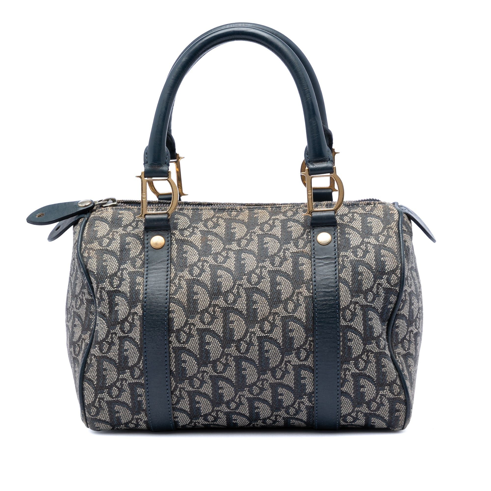 Dior Small Diorissimo Trotter Canvas Boston Bag Size ONE SIZE - 1 Thumbnail