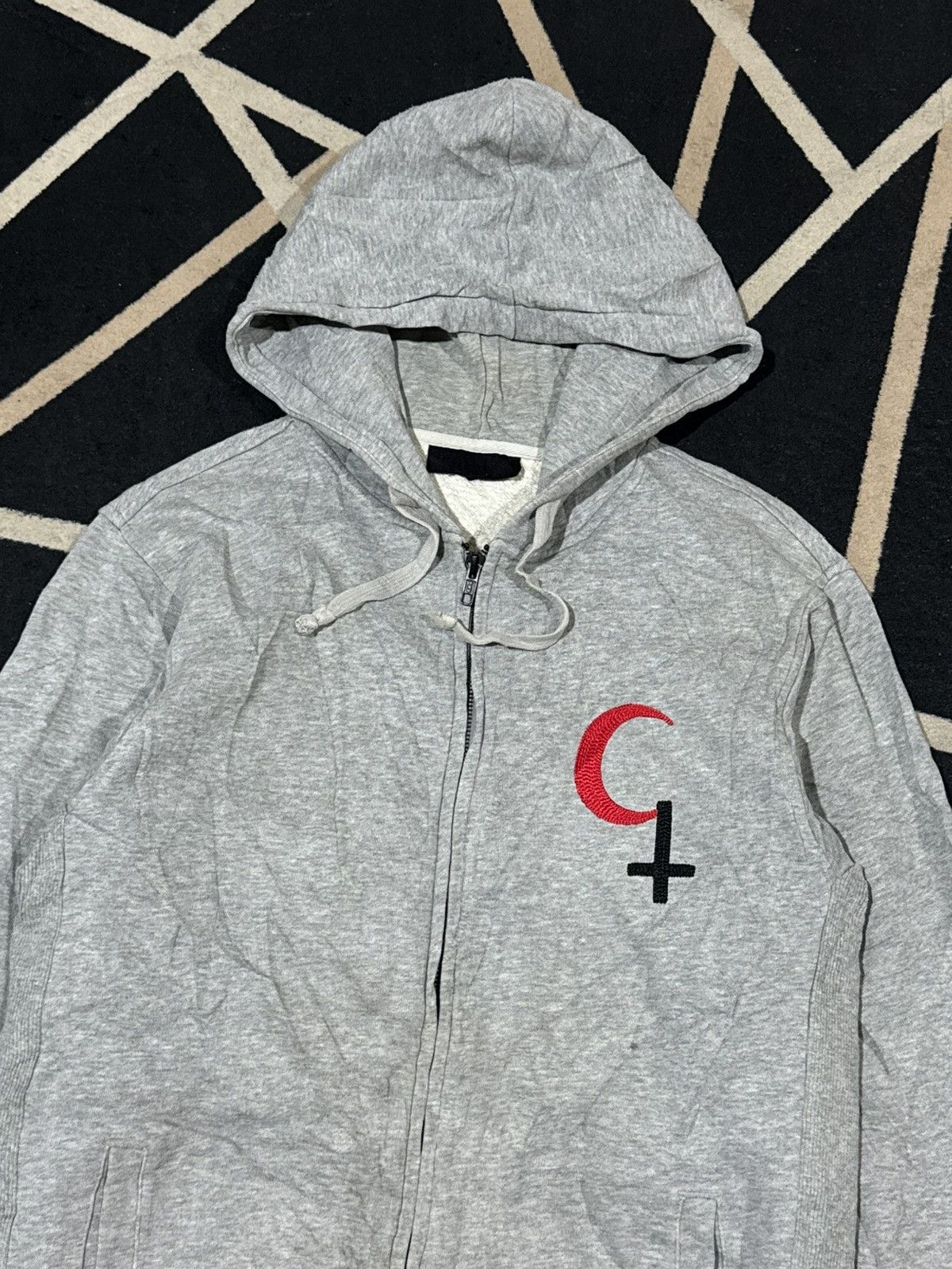 Black Scale Black Scale American A$ap Rocky Styled Hoodie Size US S / EU 44-46 / 1 - 3 Thumbnail