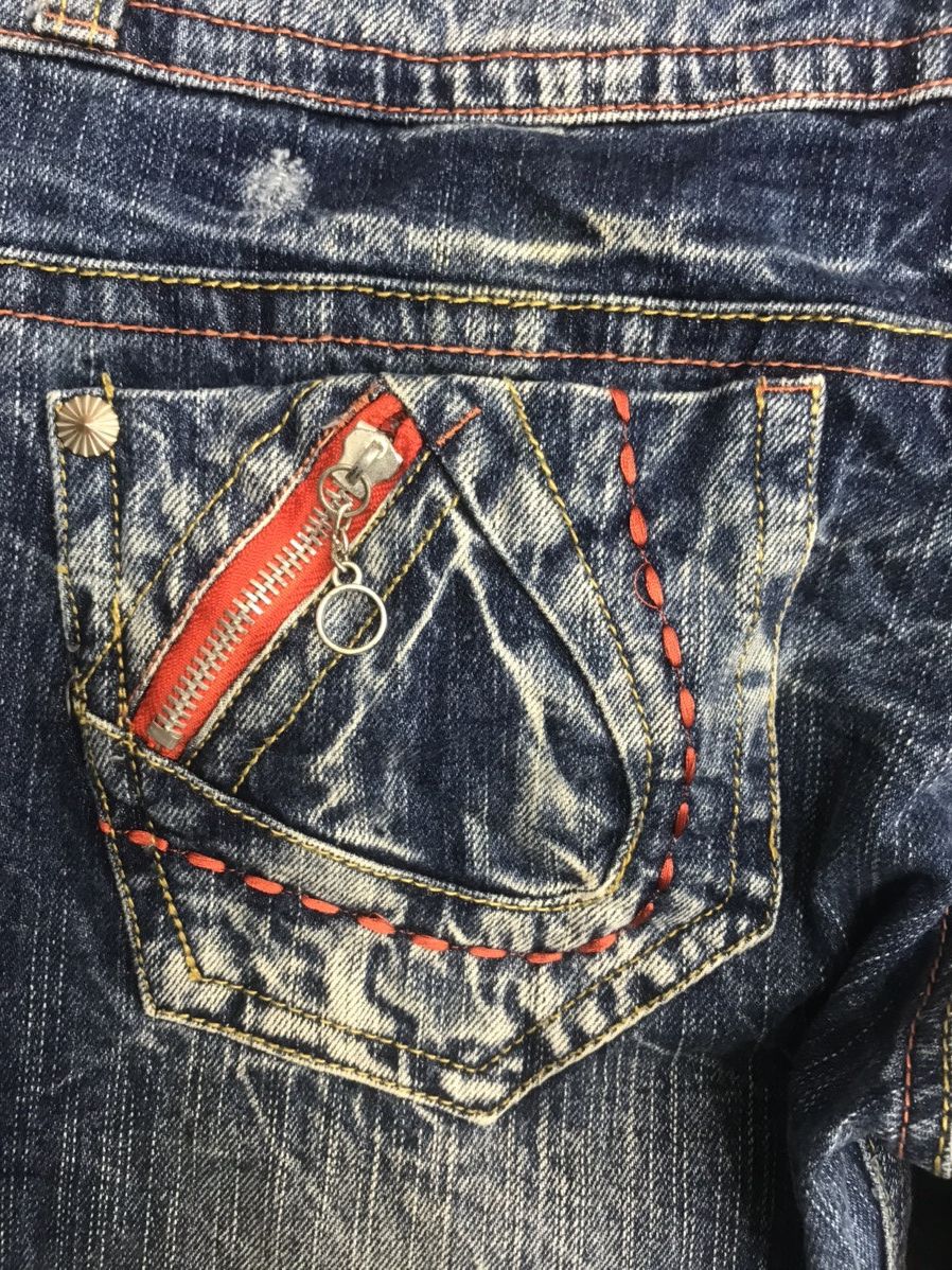 Japanese Brand Bootcut🔥 Blow By Blue Low Rise Jeans Unisex Size 31" - 12 Thumbnail