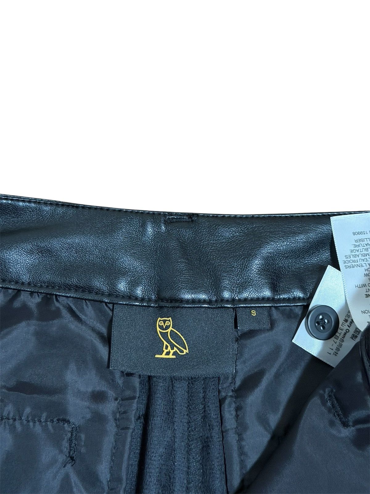 October's Very Own 🔥OVO Women’s Vegan Leather Cargo Pants/Octobers Very Own Size 27" / US 4 / IT 40 - 8 Thumbnail