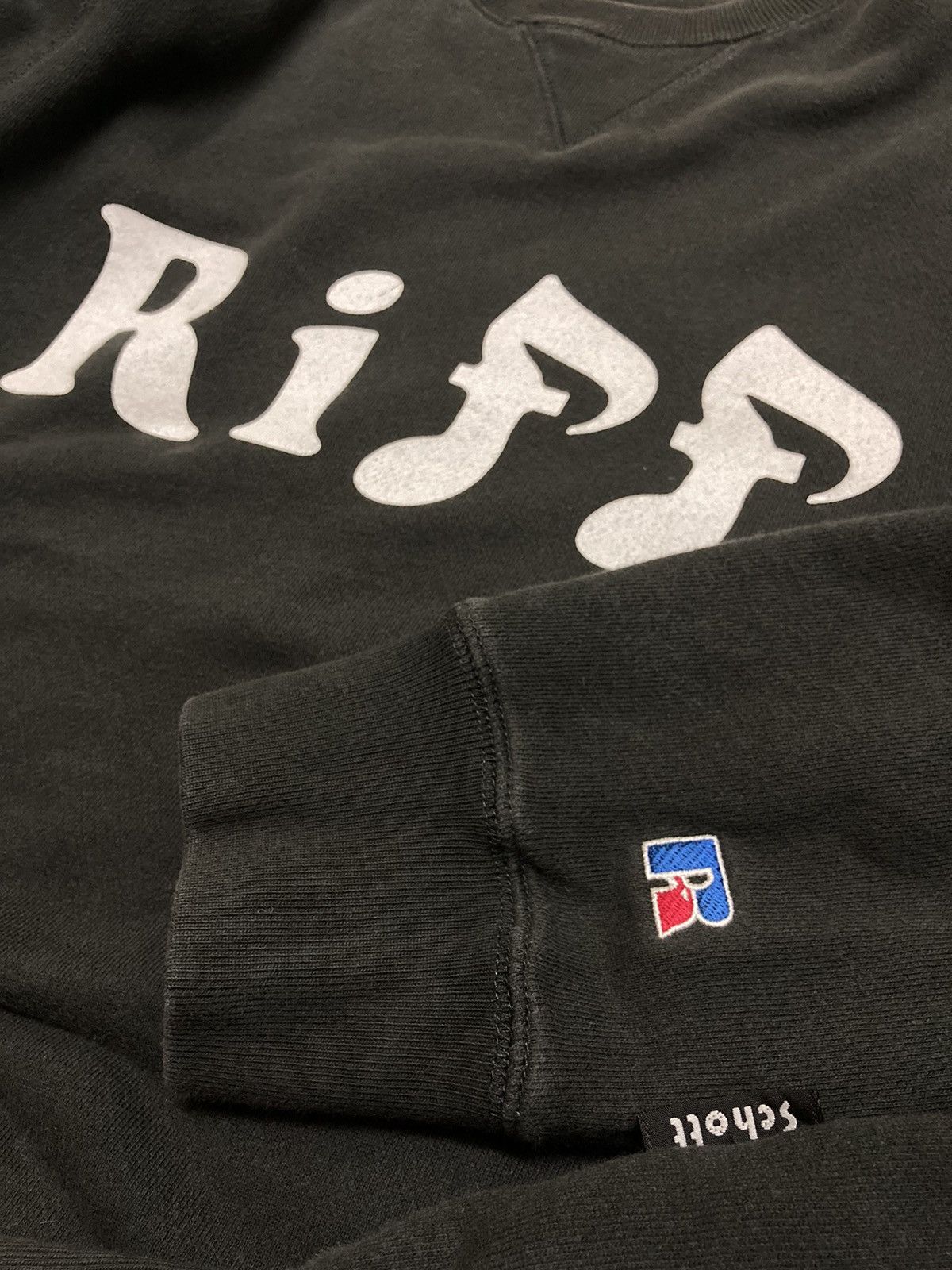 Russell Athletic Russell Athletic X Schott Crew Neck Sweatshirt Size US L / EU 52-54 / 3 - 8 Thumbnail