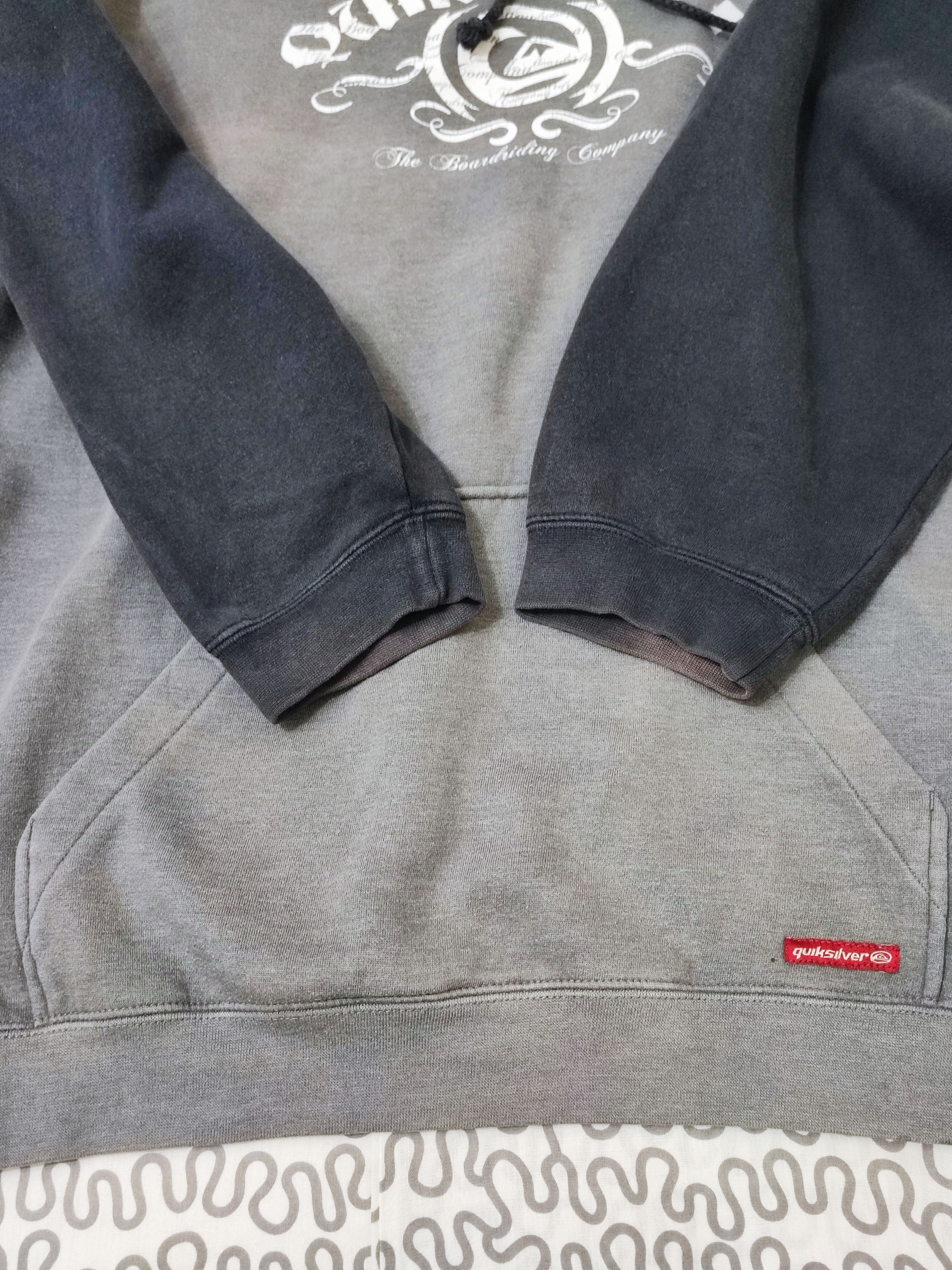 Quiksilver × Vintage Vintage Y2K Quiksilver Skate Sunfaded Baggy Boxy Hoodie Size US L / EU 52-54 / 3 - 5 Thumbnail