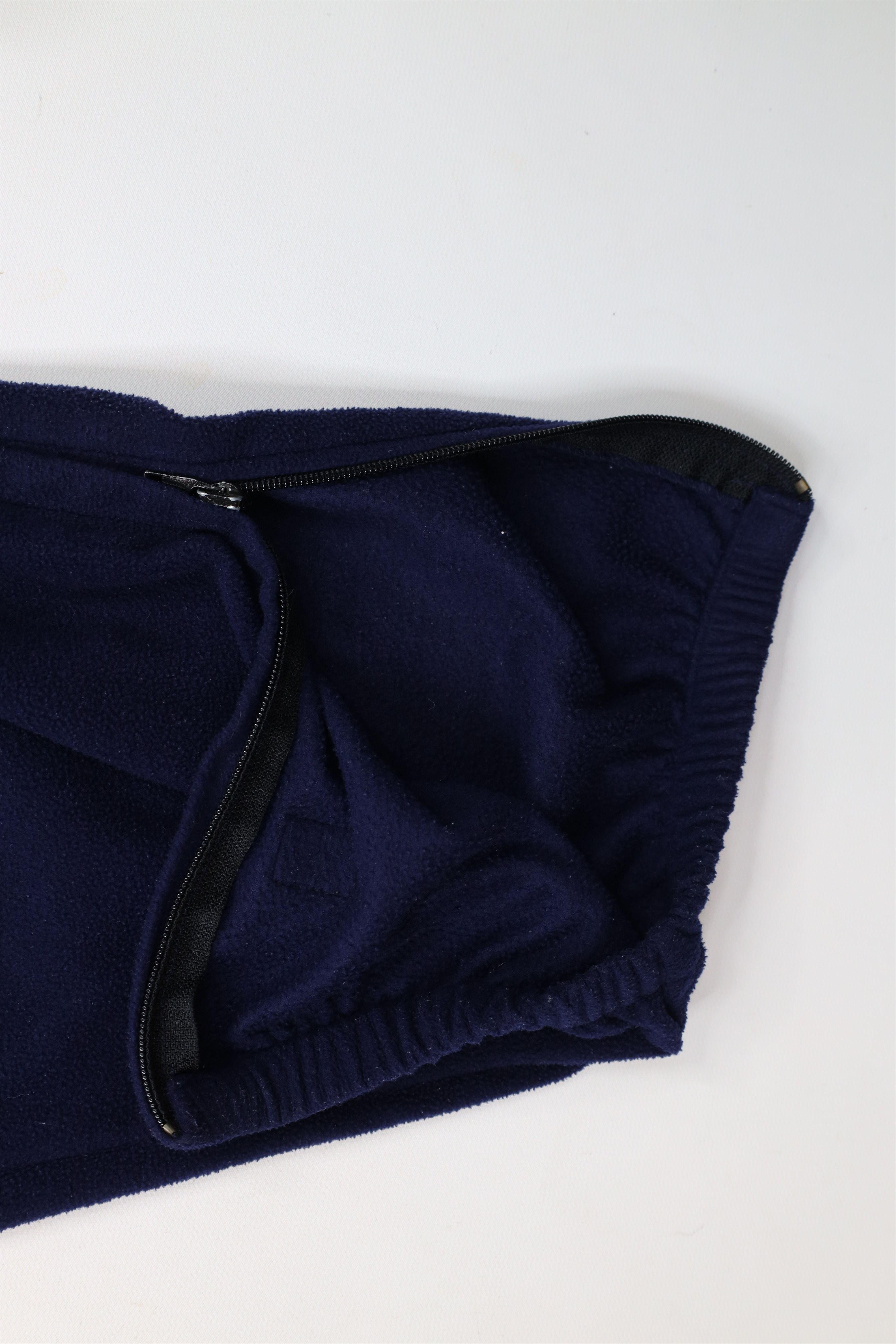 Vintage Vintage 90s Streetwear Fleece Cuffed Sweatpants Joggers Blue Size US 36 / EU 52 - 6 Thumbnail